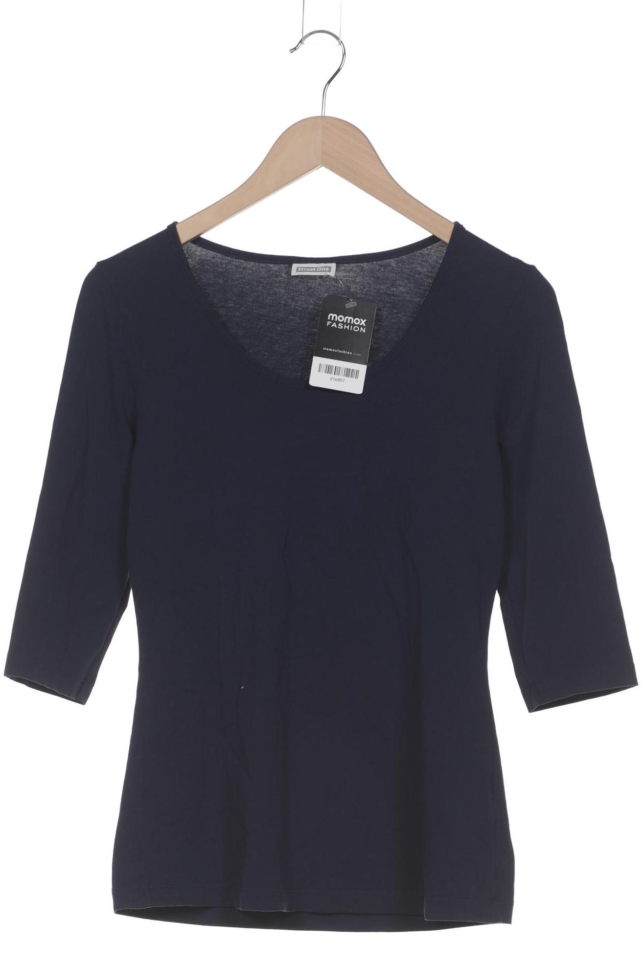 

Street One Damen Langarmshirt, marineblau, Gr. 40