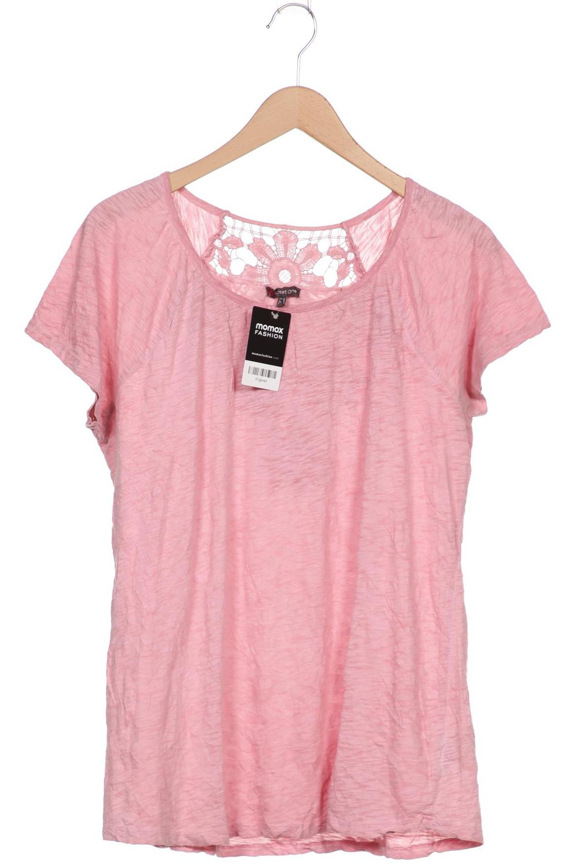 

Street One Damen T-Shirt, pink, Gr. 42