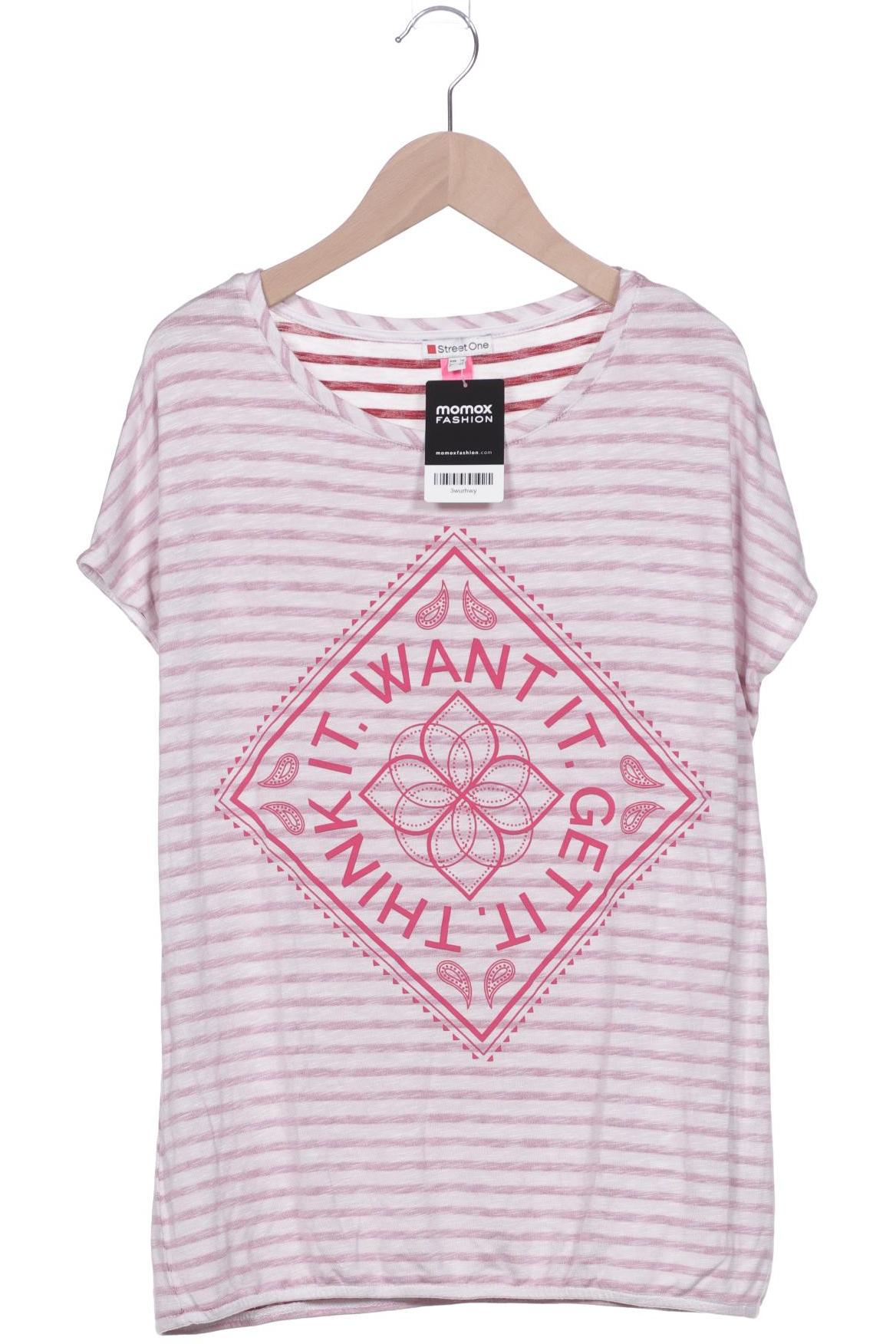 

Street One Damen T-Shirt, pink, Gr. 38