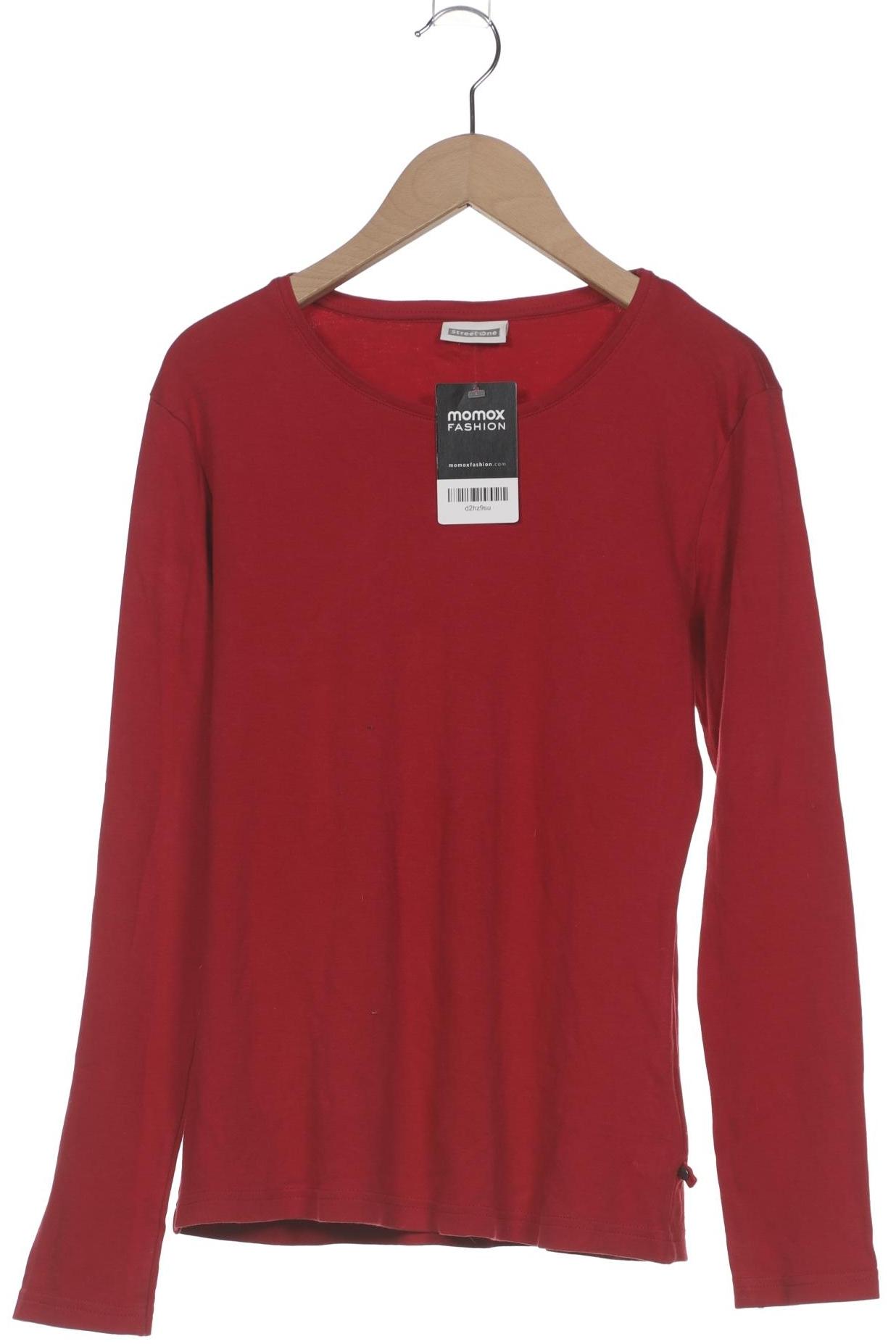 

Street One Damen Langarmshirt, rot, Gr. 40