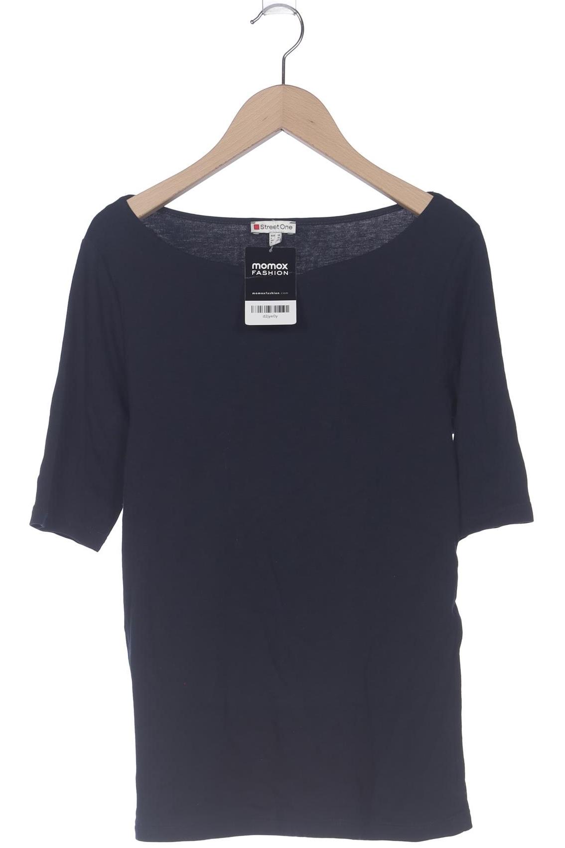 

Street One Damen T-Shirt, marineblau, Gr. 38