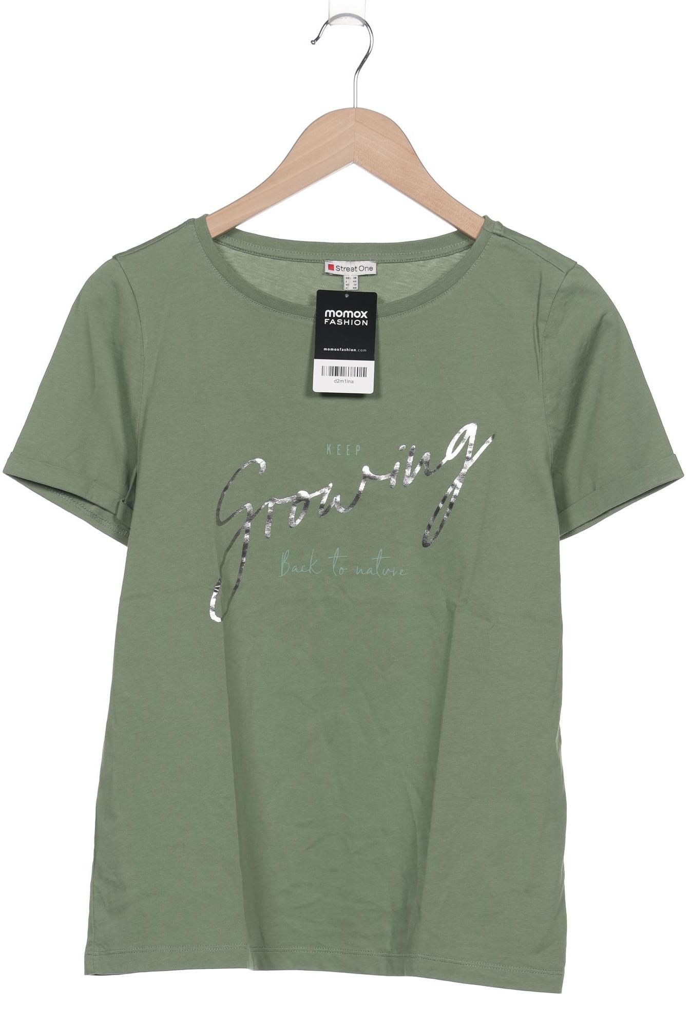 

Street One Damen T-Shirt, grün, Gr. 38