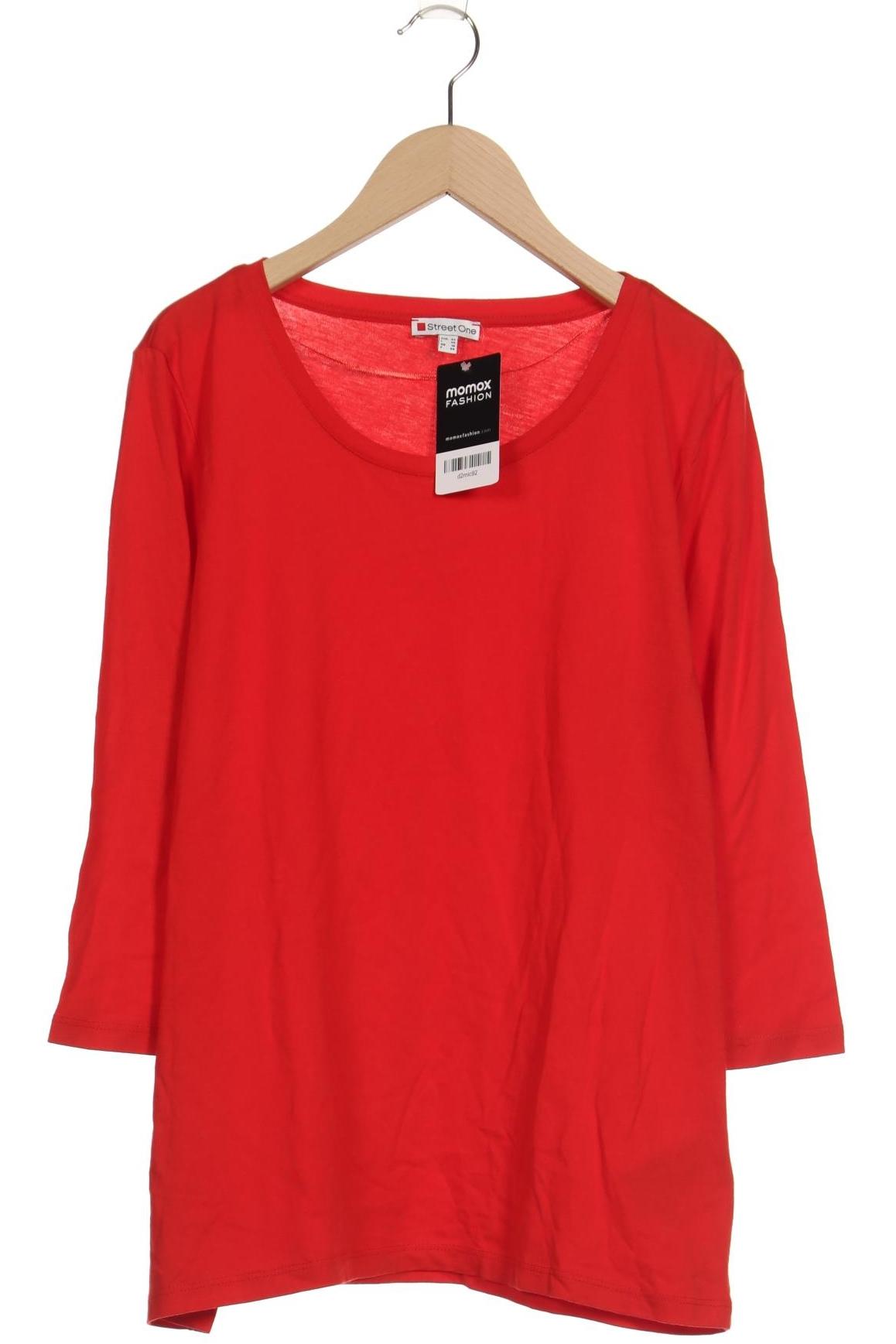 

Street One Damen Langarmshirt, rot, Gr. 42