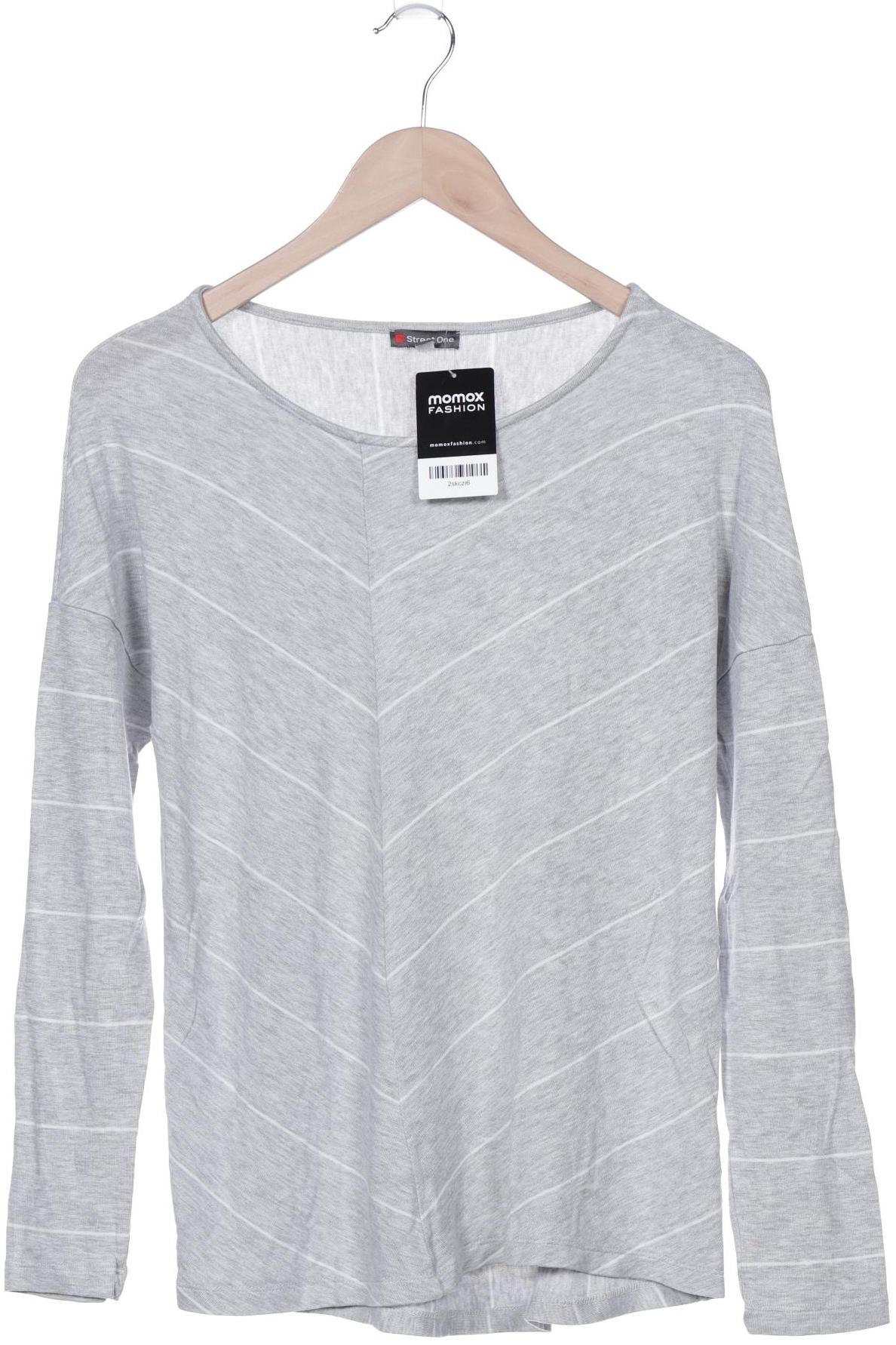 

Street One Damen Langarmshirt, grau, Gr. 36