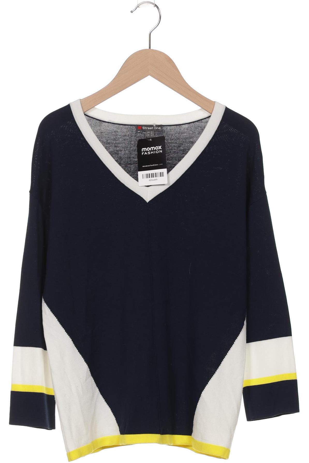 

Street One Damen Pullover, marineblau, Gr. 34