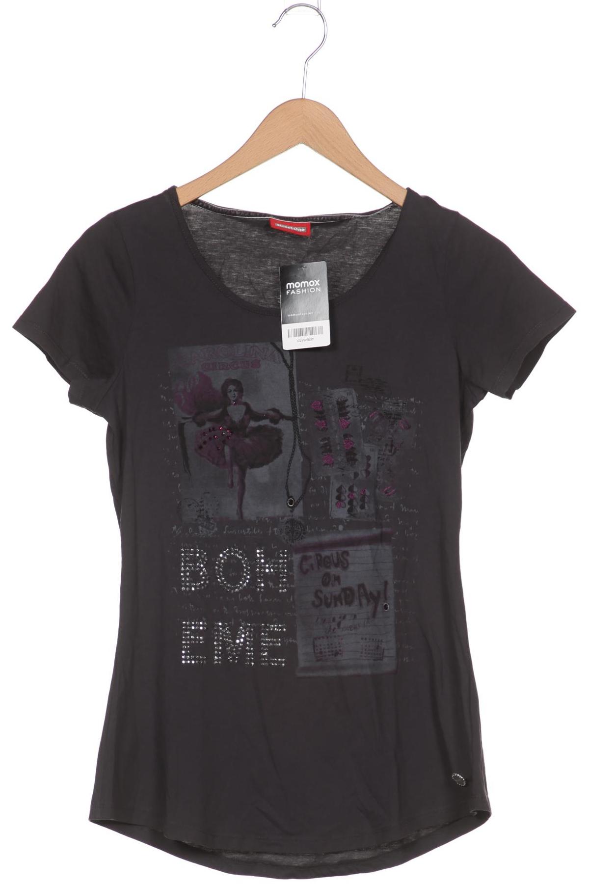 

Street One Damen T-Shirt, grau, Gr. 36