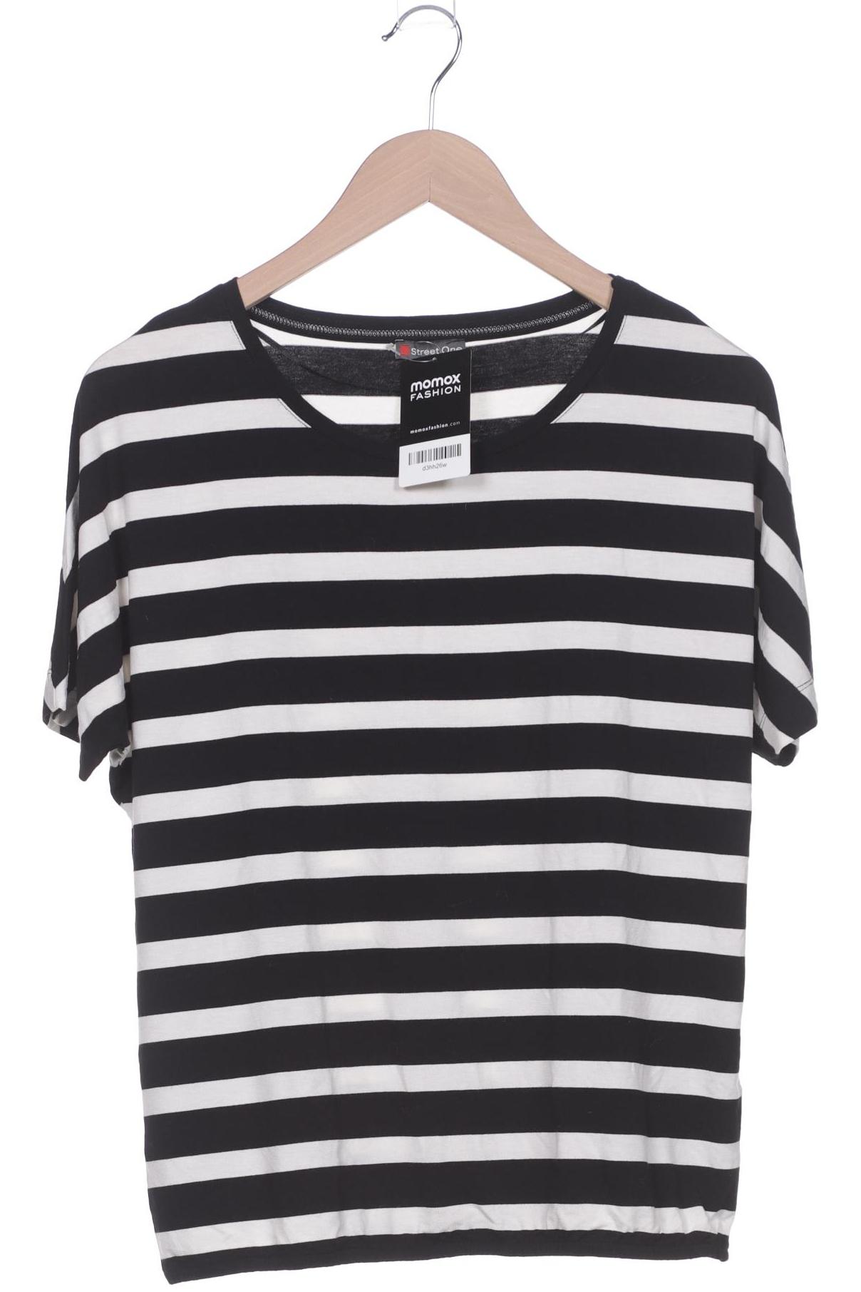 

Street One Damen T-Shirt, schwarz, Gr. 36