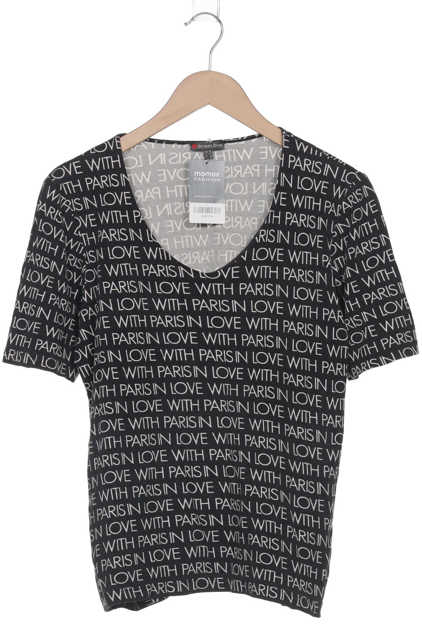 

Street One Damen T-Shirt, grau, Gr. 42