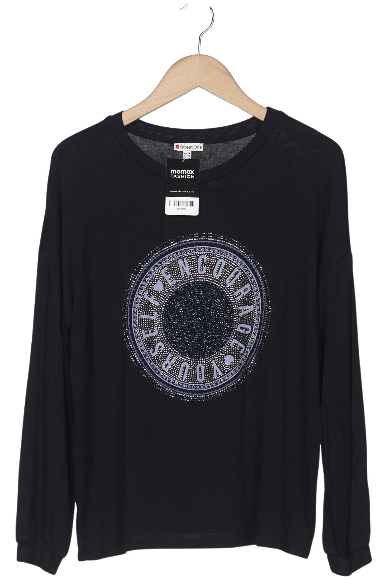 

Street One Damen Langarmshirt, marineblau, Gr. 38