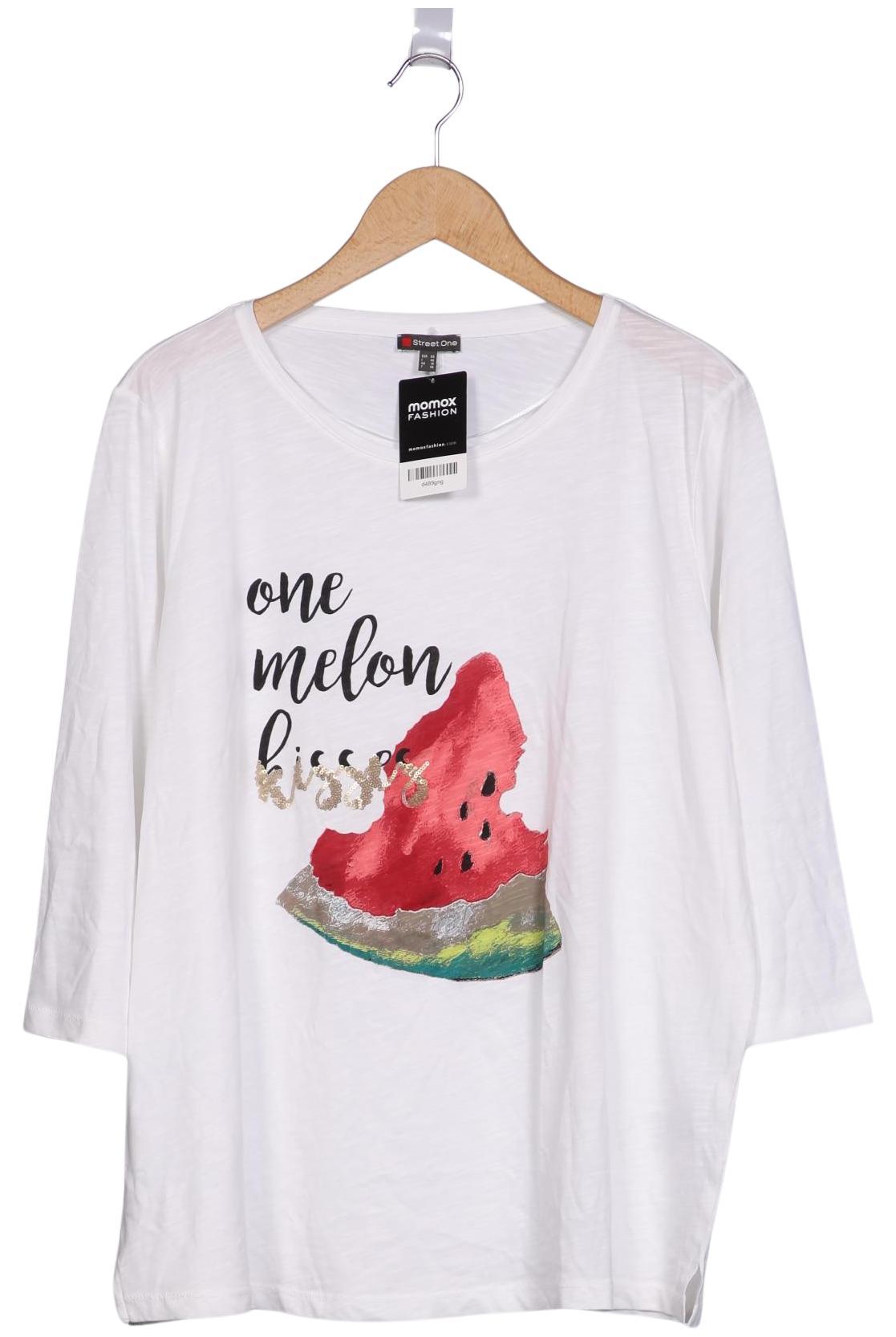 

Street One Damen Langarmshirt, weiß, Gr. 44