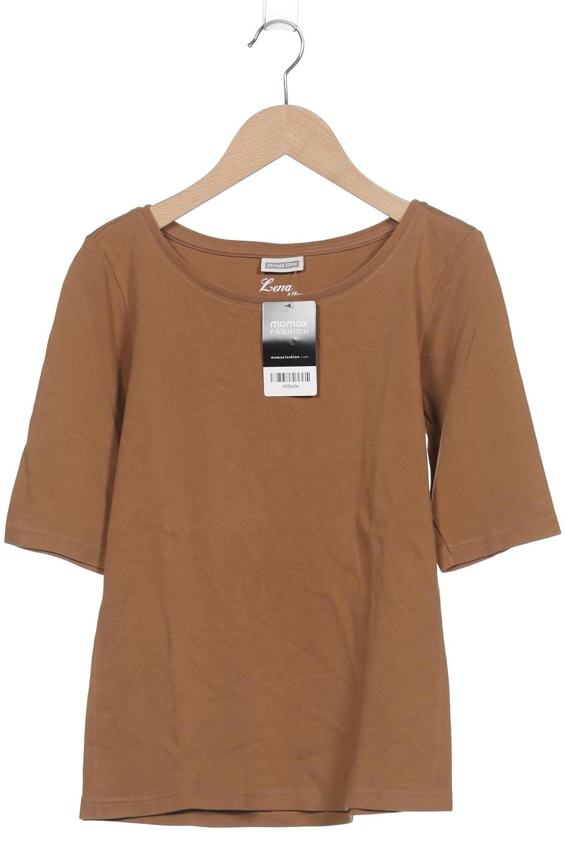

Street One Damen T-Shirt, braun, Gr. 38