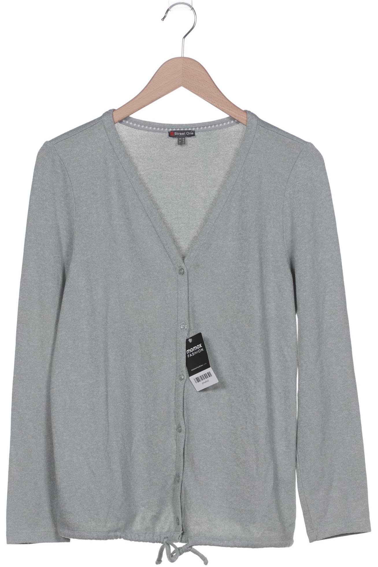 

Street One Damen Strickjacke, hellgrün, Gr. 40