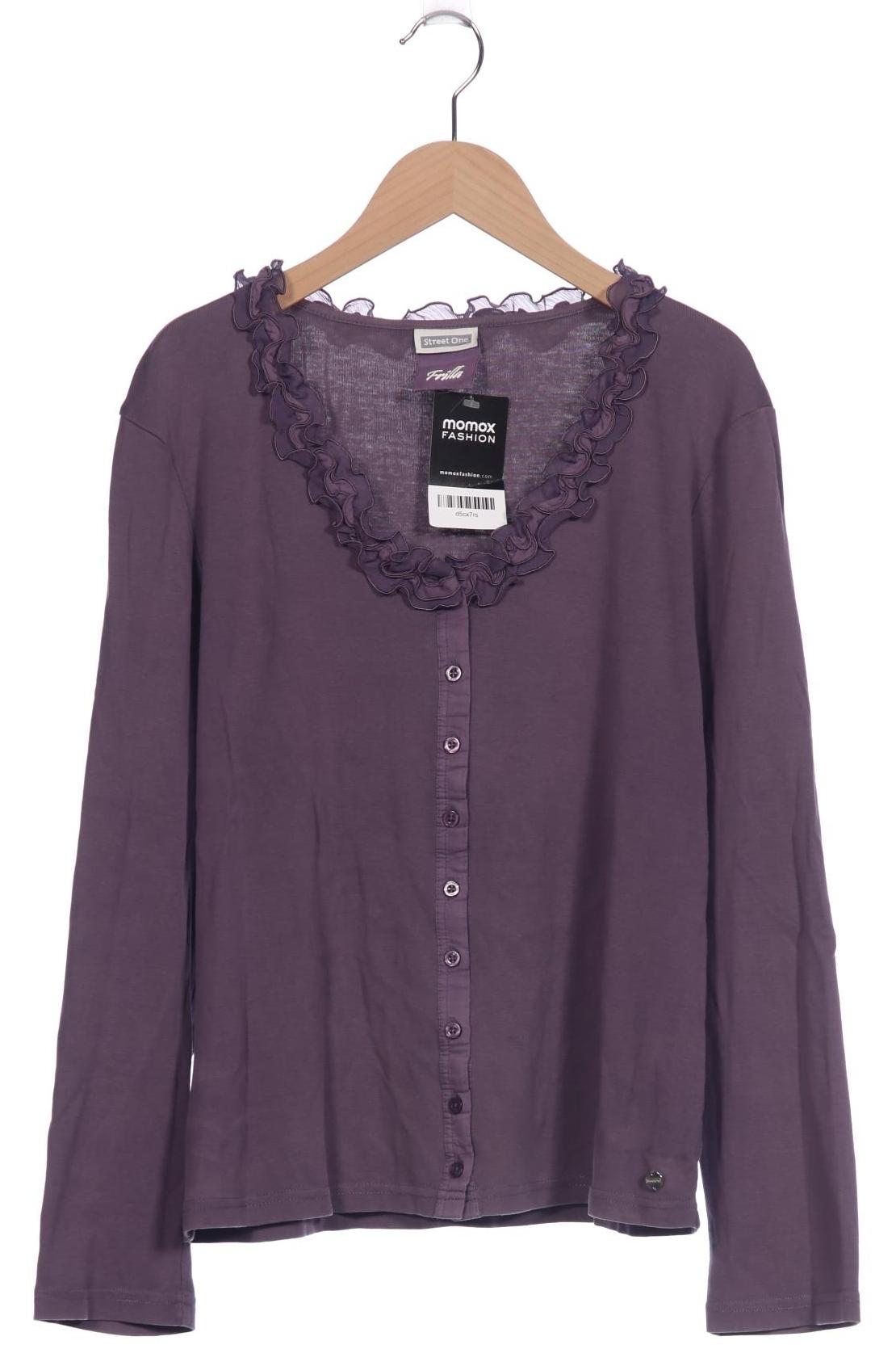 

Street One Damen Langarmshirt, flieder, Gr. 42