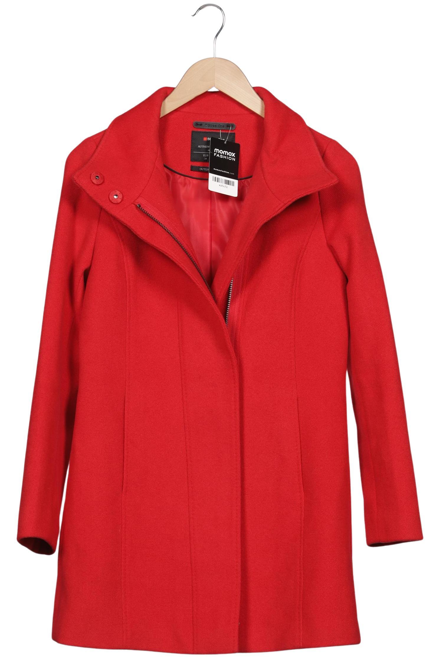 

Street One Damen Mantel, rot, Gr. 34