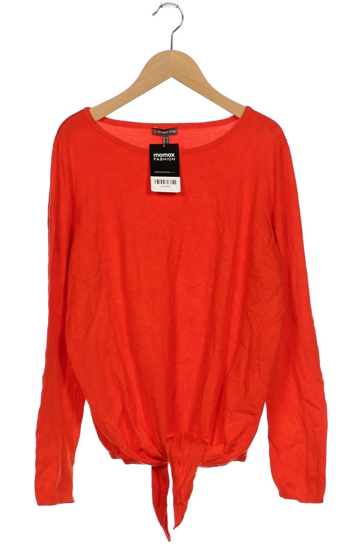 

Street One Damen Langarmshirt, rot, Gr. 40