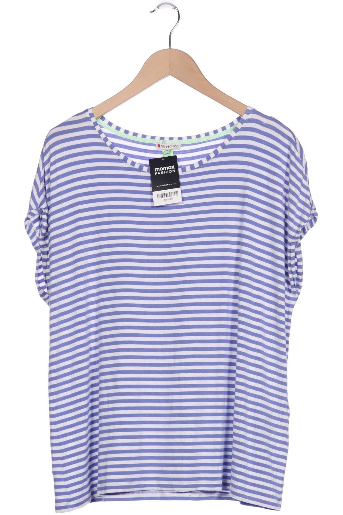 

Street One Damen T-Shirt, blau, Gr. 46