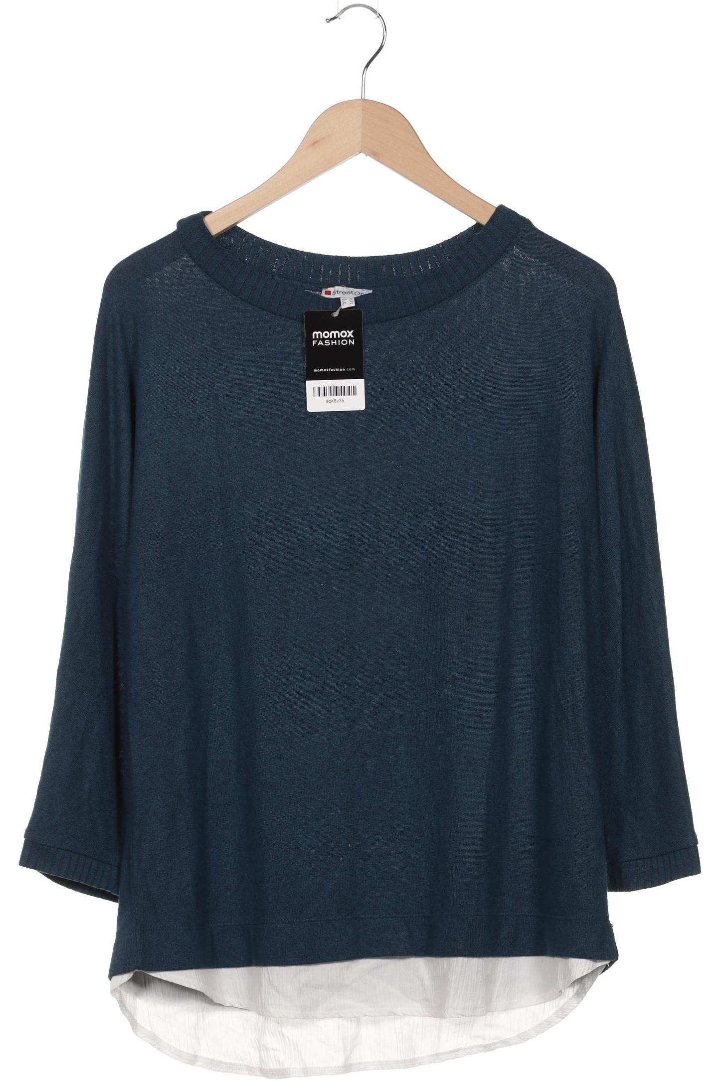 

Street One Damen Pullover, blau, Gr. 40