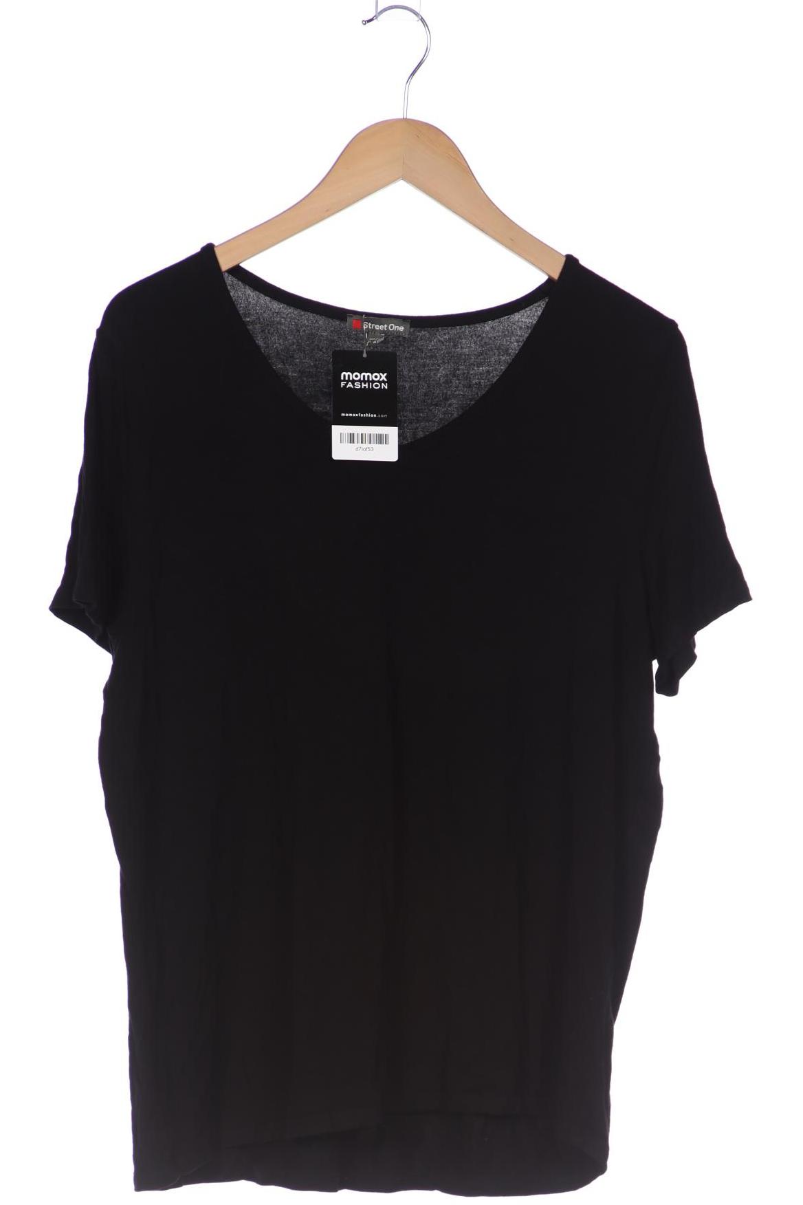 

Street One Damen T-Shirt, schwarz, Gr. 44