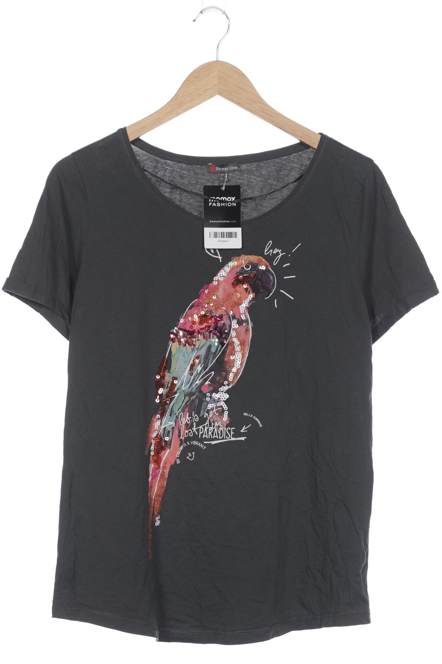 

Street One Damen T-Shirt, grün, Gr. 42