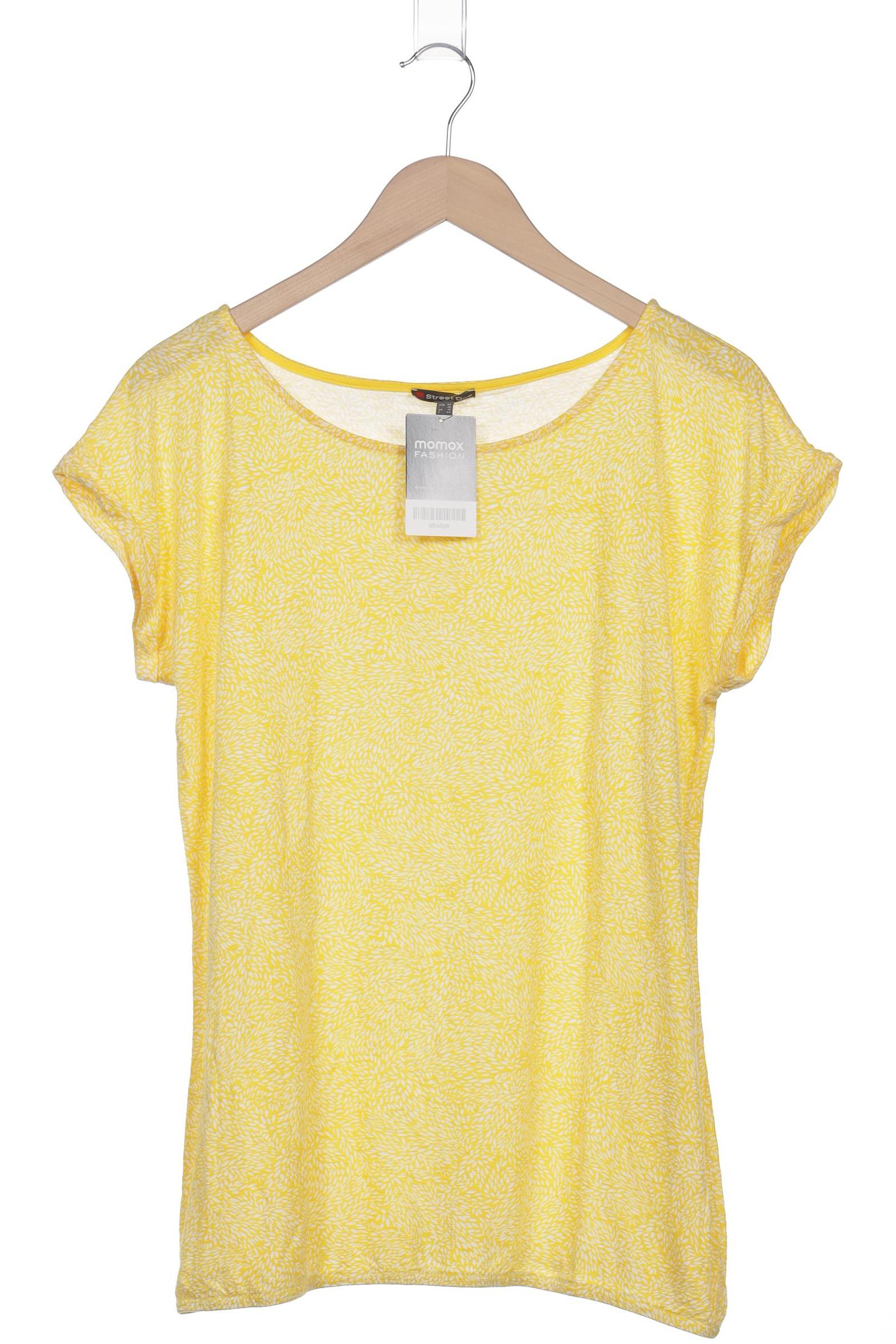 

Street One Damen T-Shirt, gelb, Gr. 42