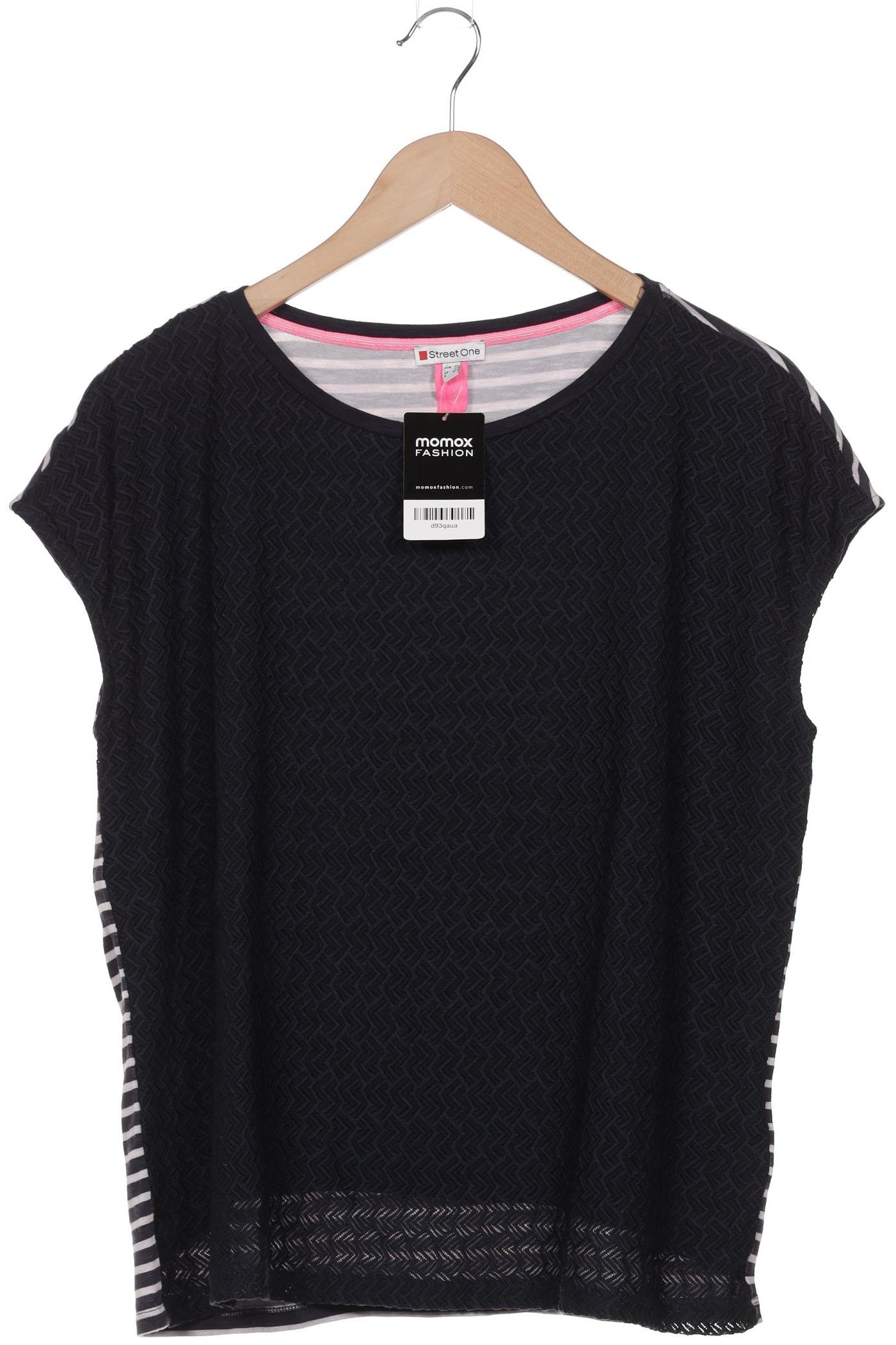

Street One Damen T-Shirt, marineblau, Gr. 40