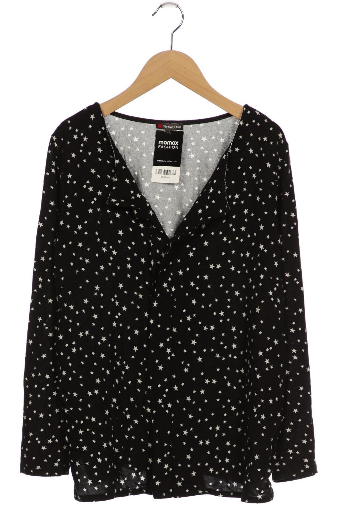 

Street One Damen Langarmshirt, schwarz, Gr. 42