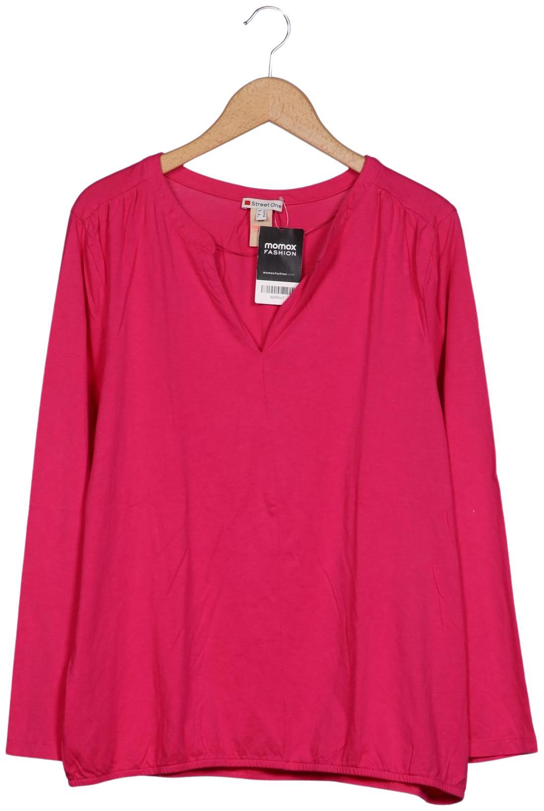 

Street One Damen Langarmshirt, pink, Gr. 44