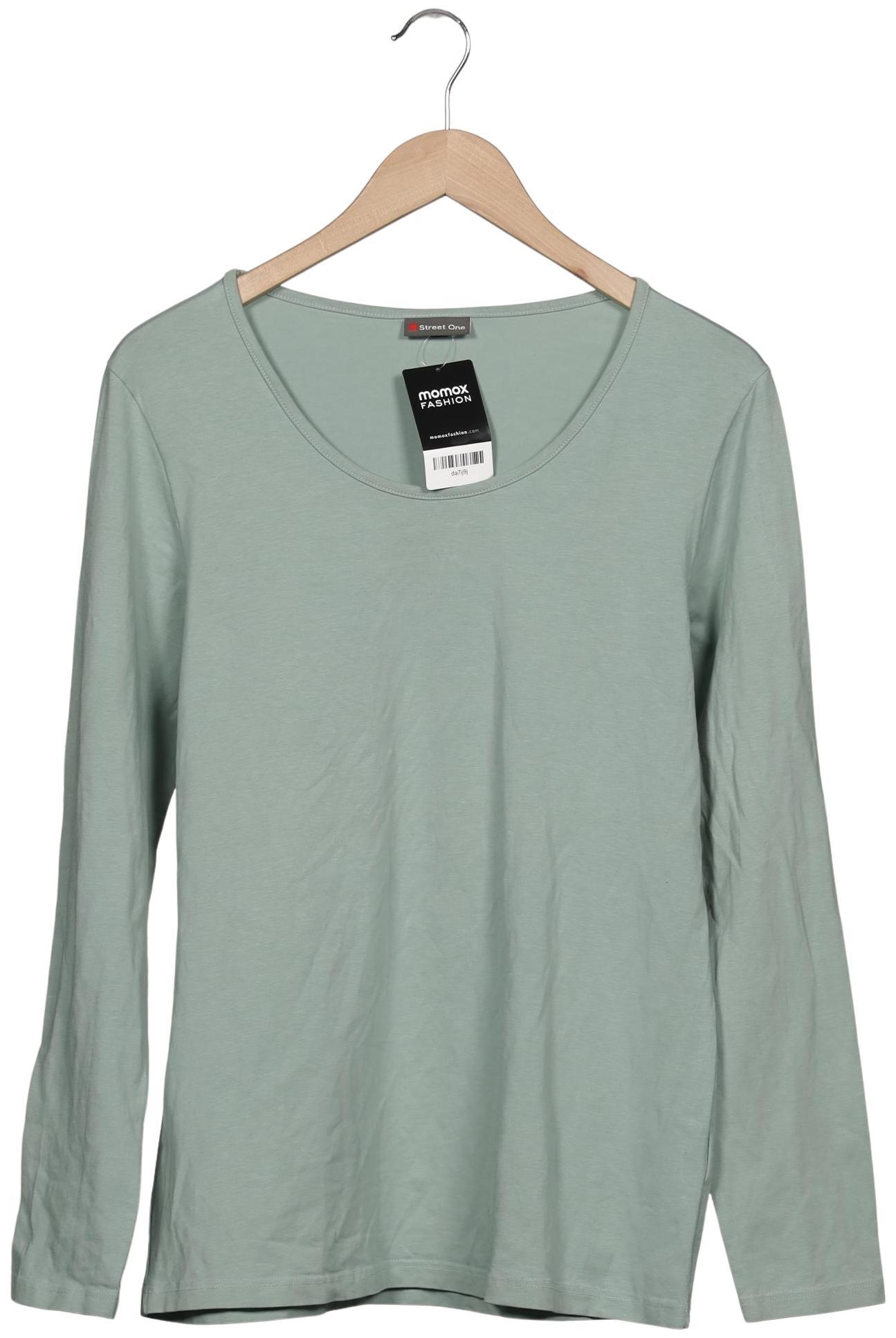 

Street One Damen Langarmshirt, hellgrün, Gr. 44