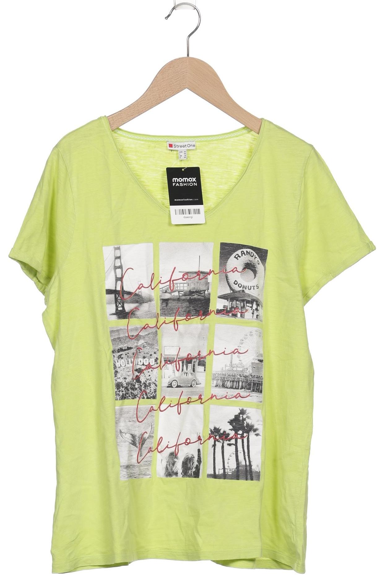 

Street One Damen T-Shirt, hellgrün, Gr. 42