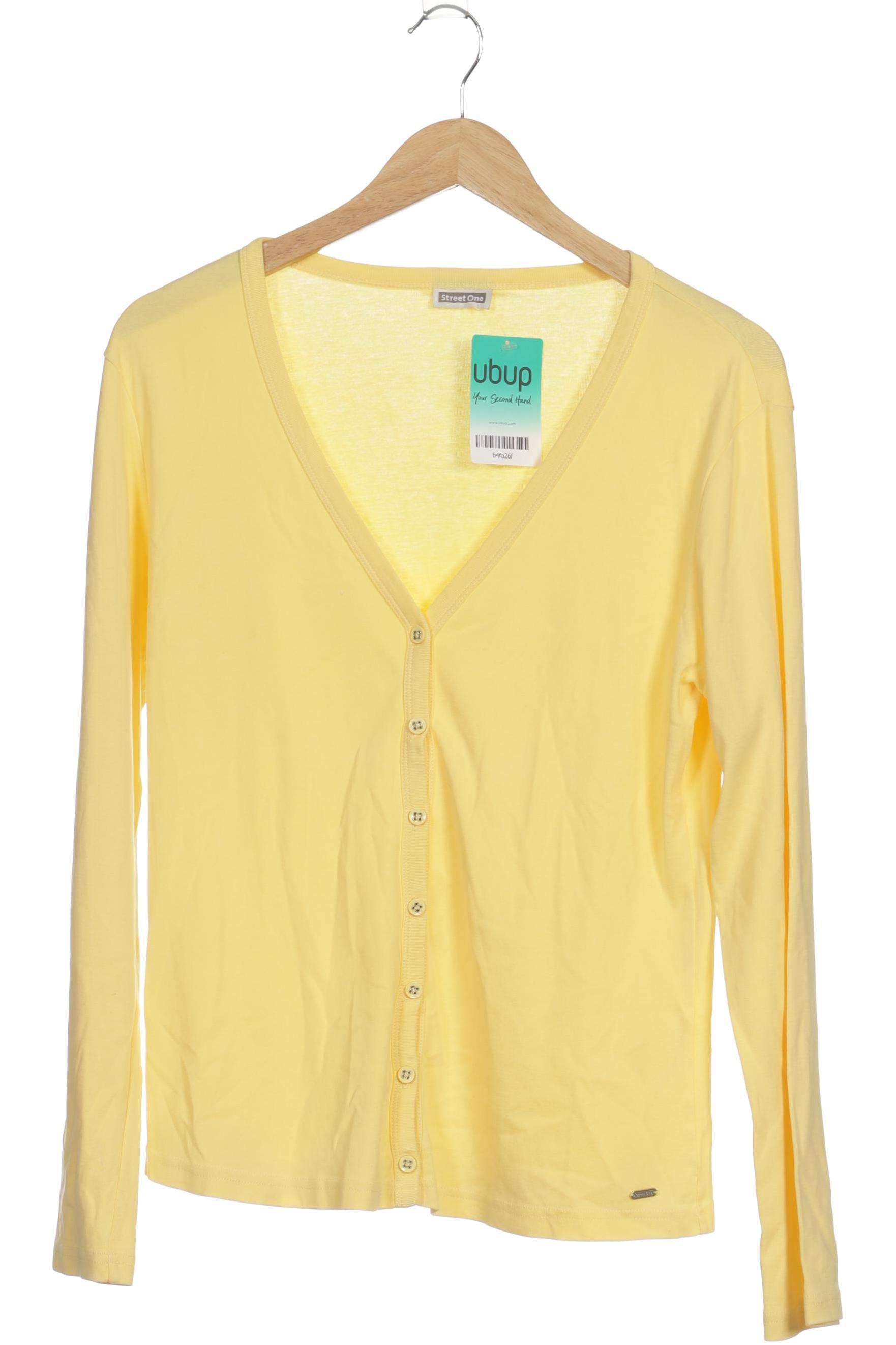 

Street One Damen Strickjacke, gelb, Gr. 44