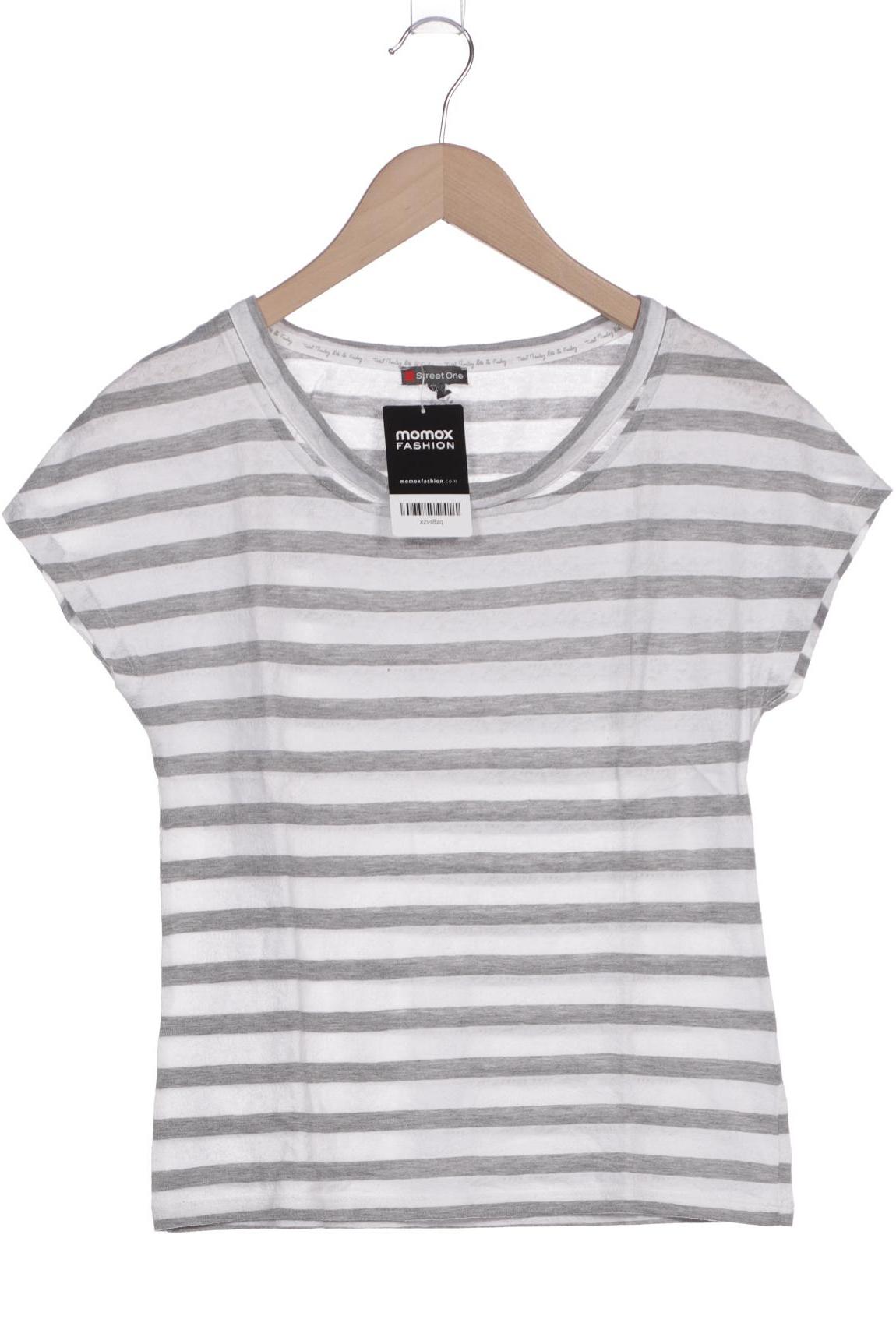 

Street One Damen T-Shirt, grau, Gr. 34