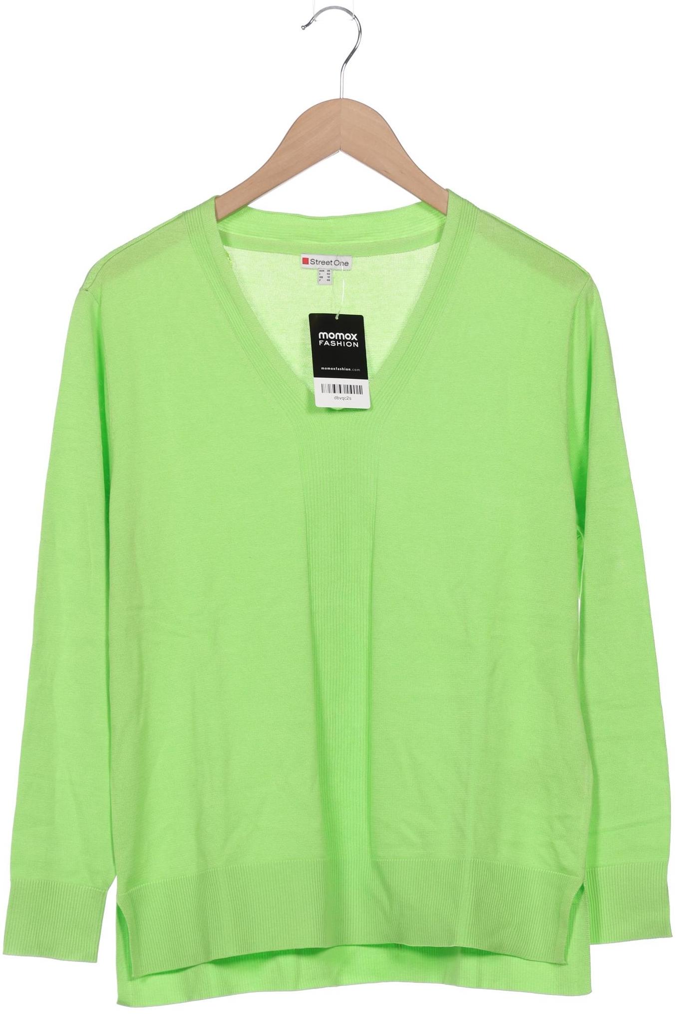 

Street One Damen Pullover, grün, Gr. 38