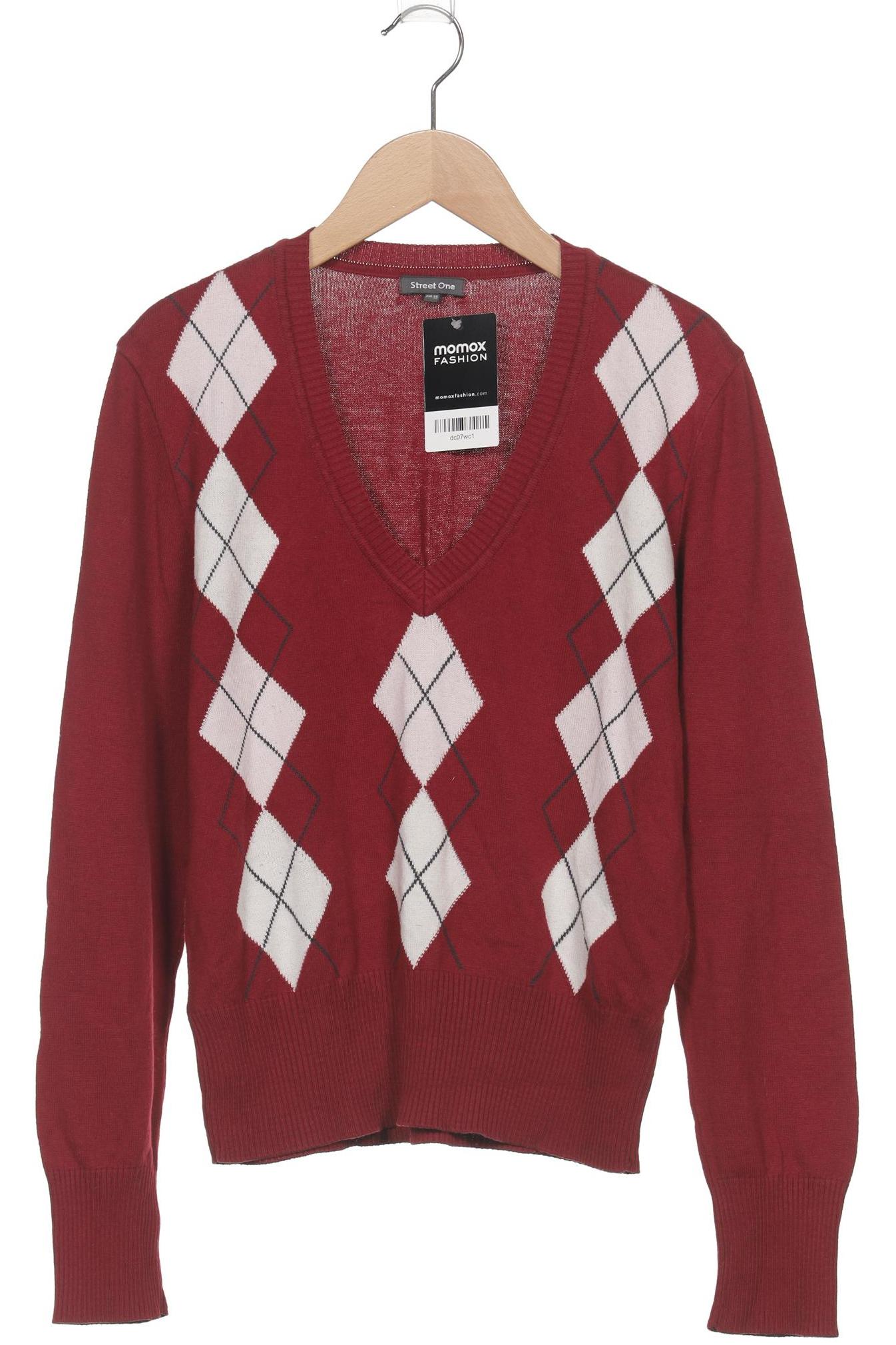 

Street One Damen Pullover, bordeaux, Gr. 40
