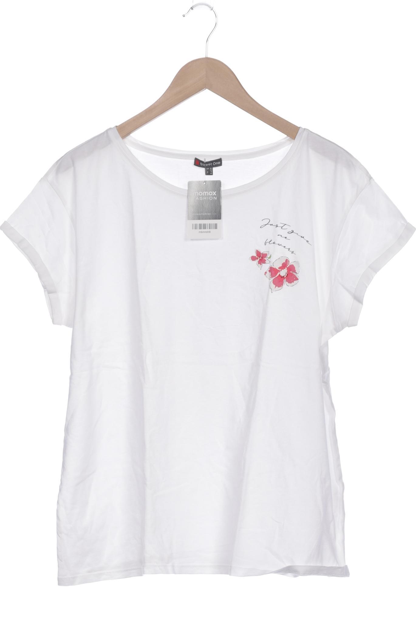 

Street One Damen T-Shirt, weiß, Gr. 44