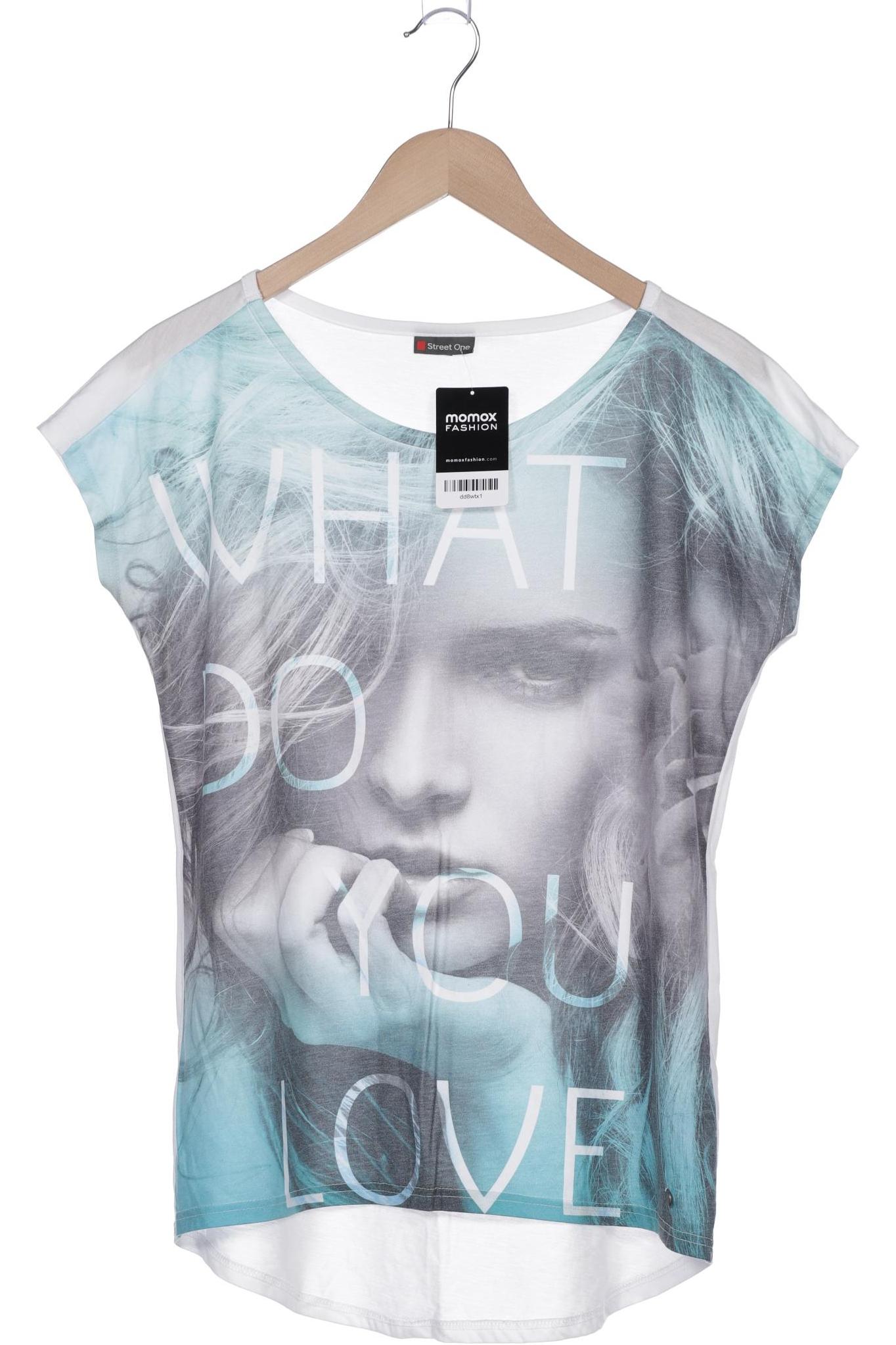 

Street One Damen T-Shirt, grün, Gr. 40