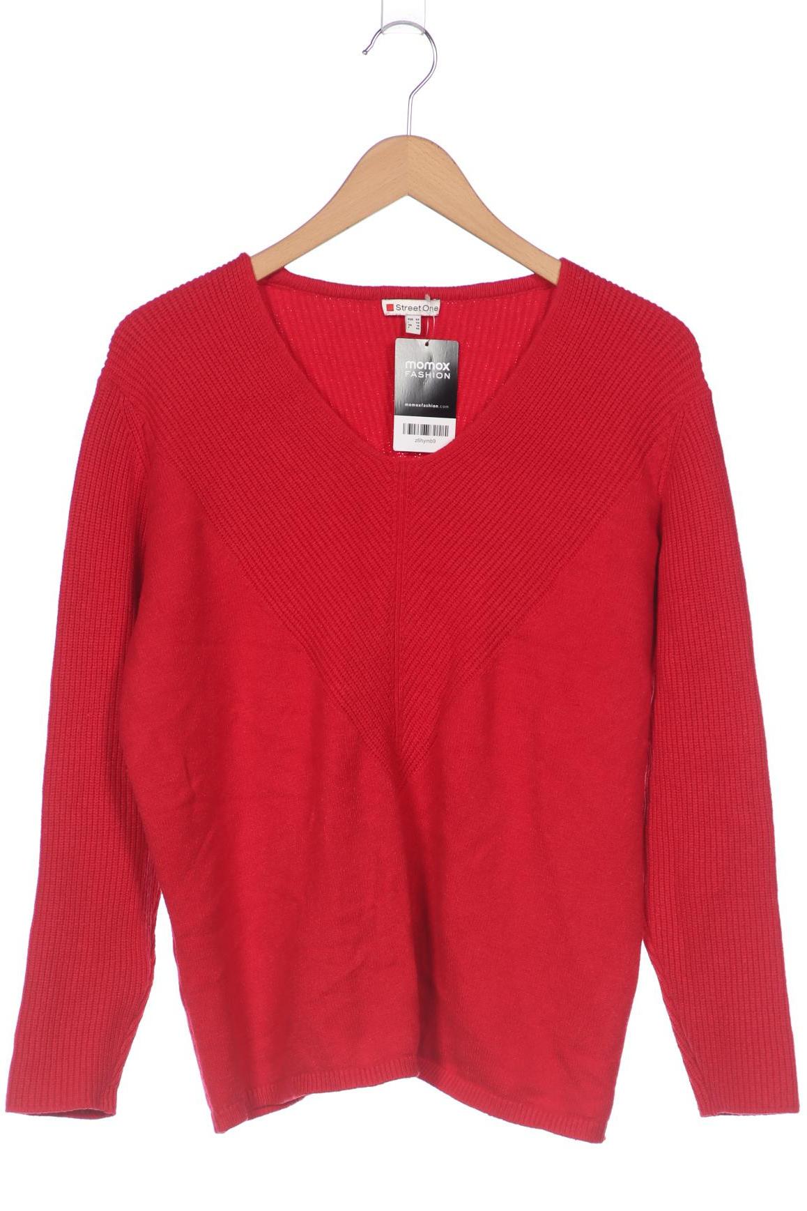 

Street One Damen Pullover, rot, Gr. 44