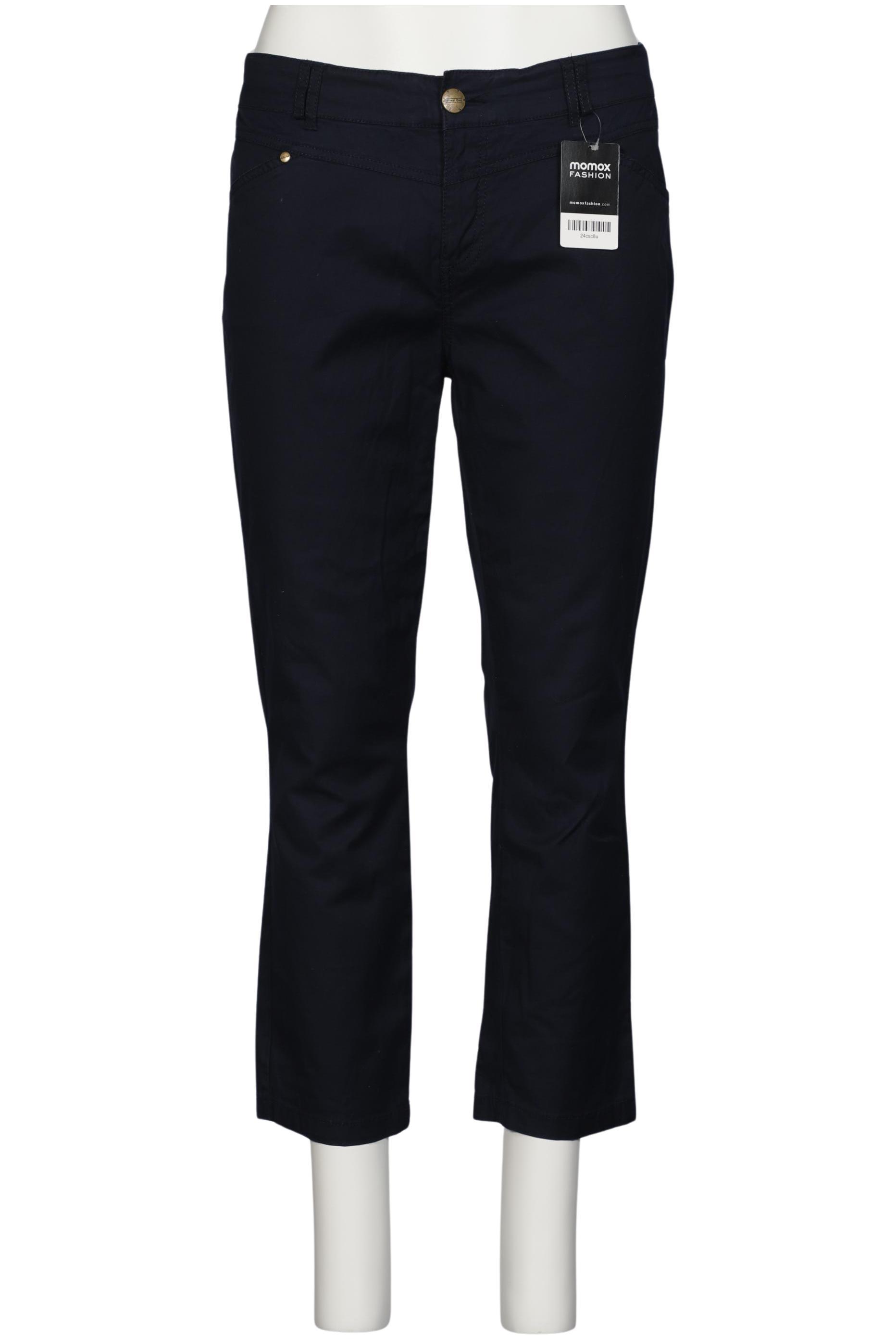 

Street One Damen Stoffhose, marineblau, Gr. 44