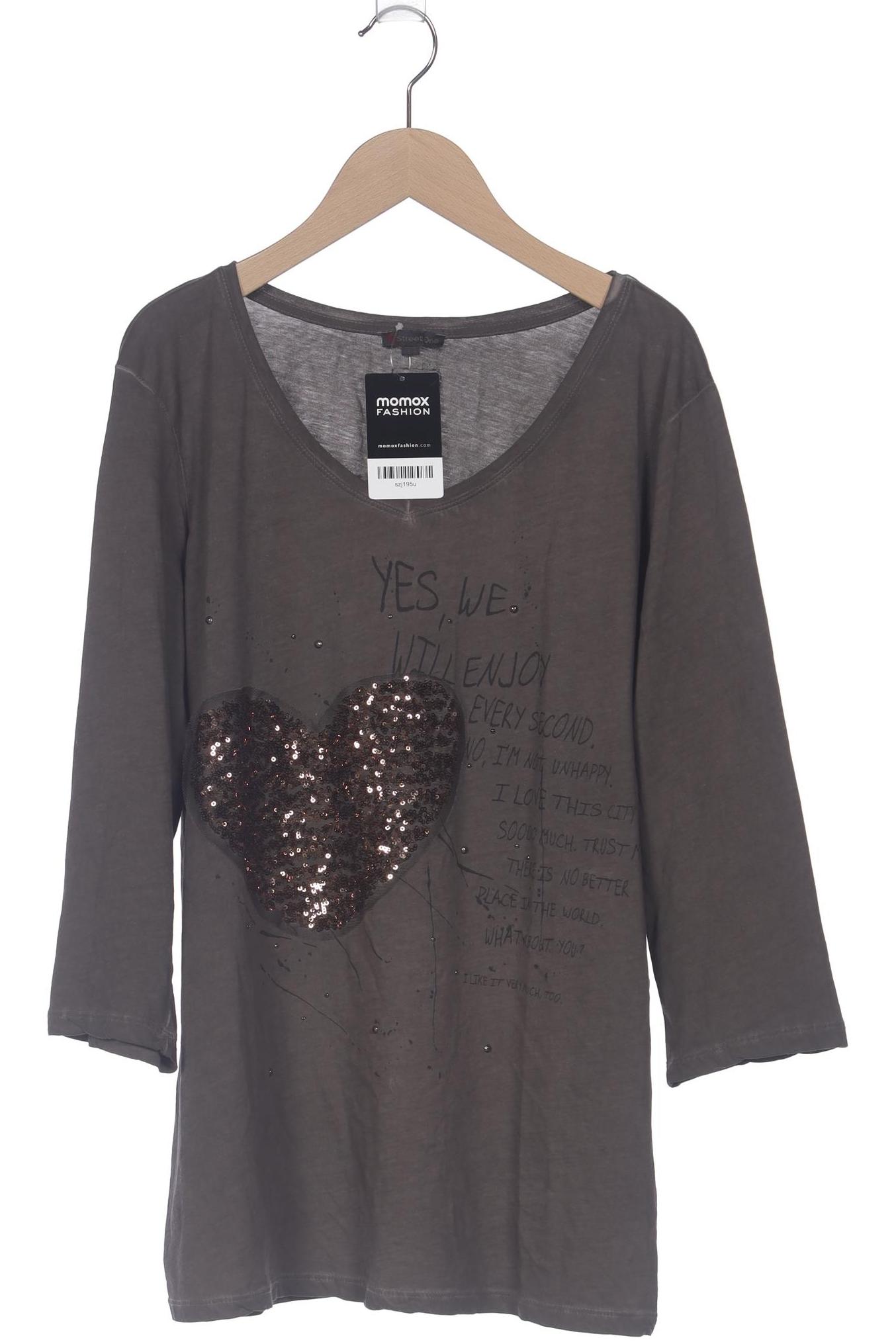 

Street One Damen Langarmshirt, grau, Gr. 44