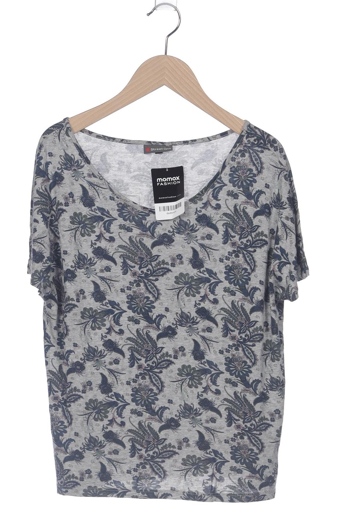 

Street One Damen T-Shirt, grau, Gr. 36