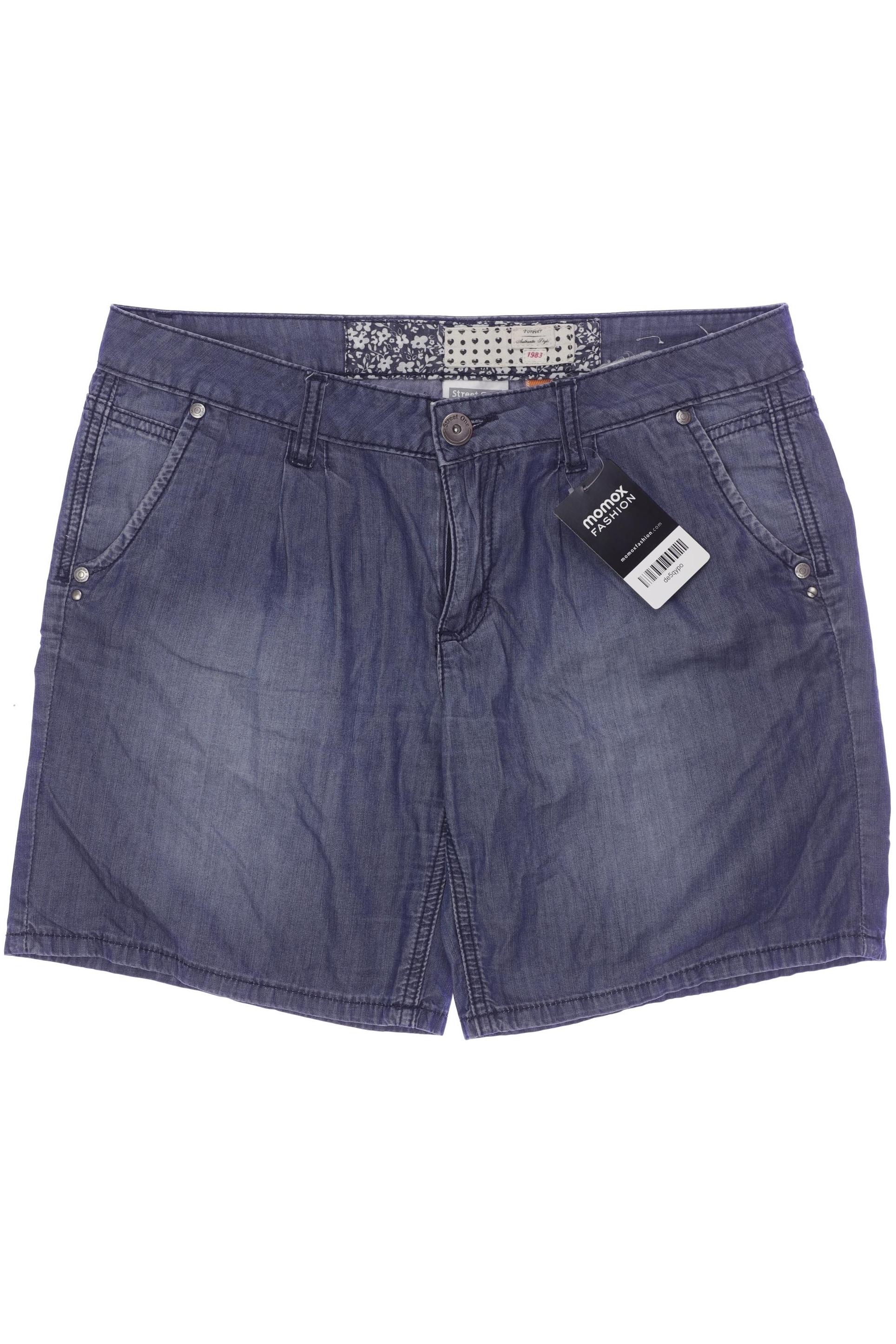 

Street One Damen Shorts, blau, Gr. 29