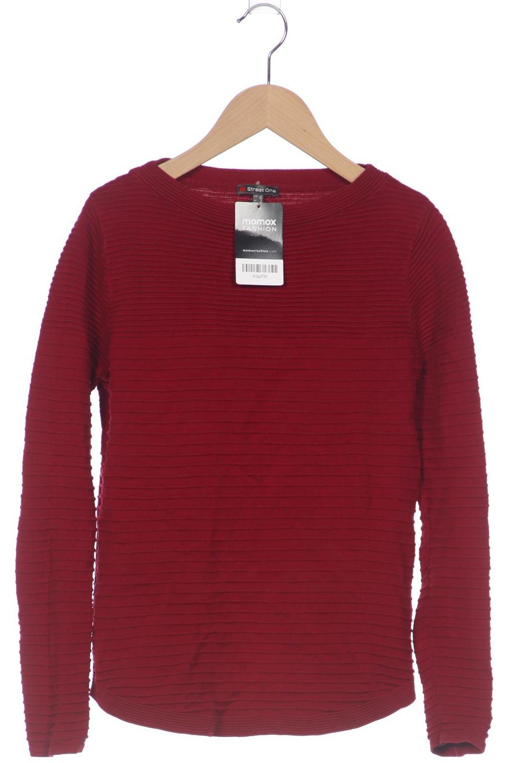 

Street One Damen Pullover, bordeaux, Gr. 34