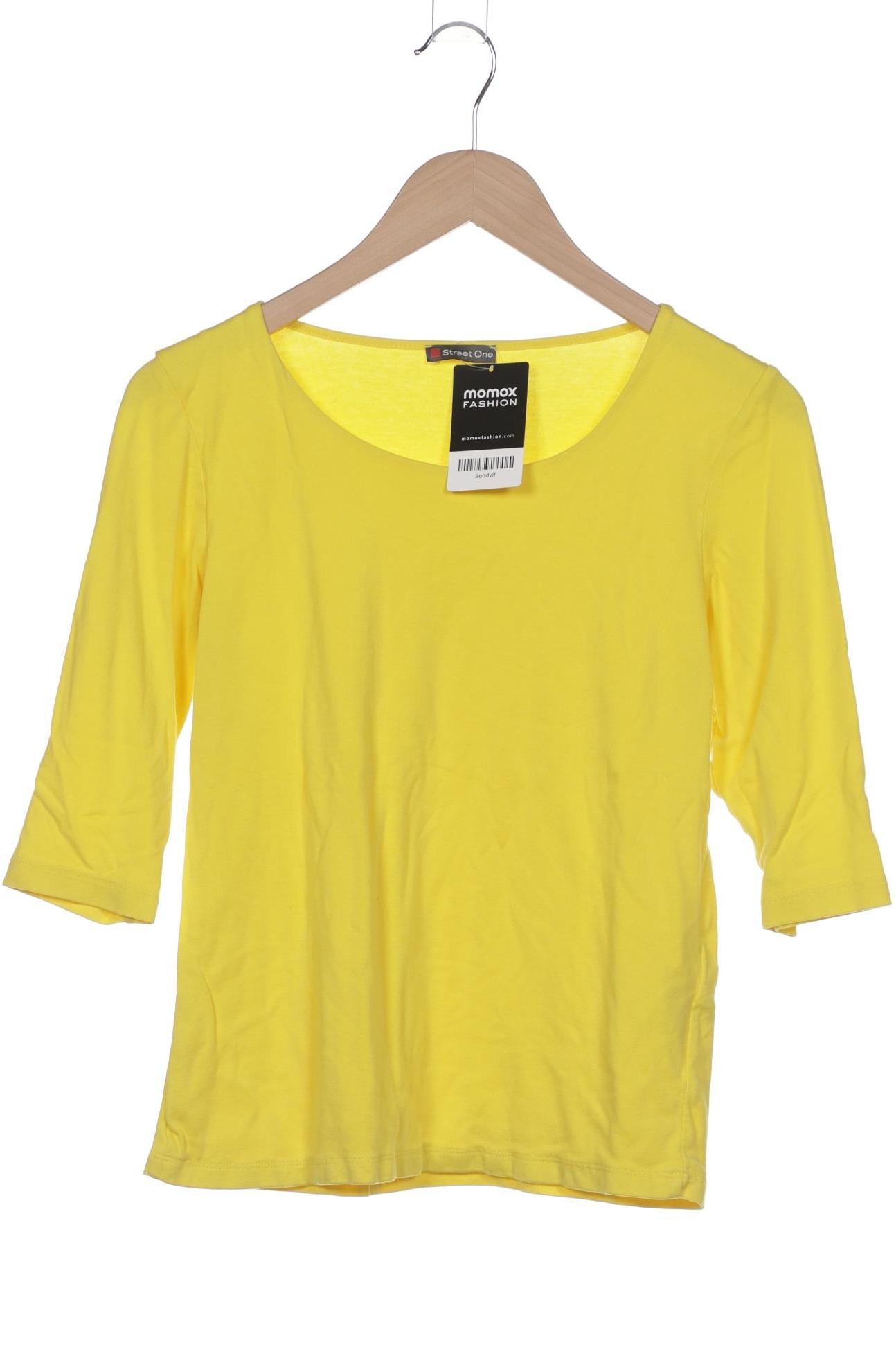 

Street One Damen Langarmshirt, gelb, Gr. 36