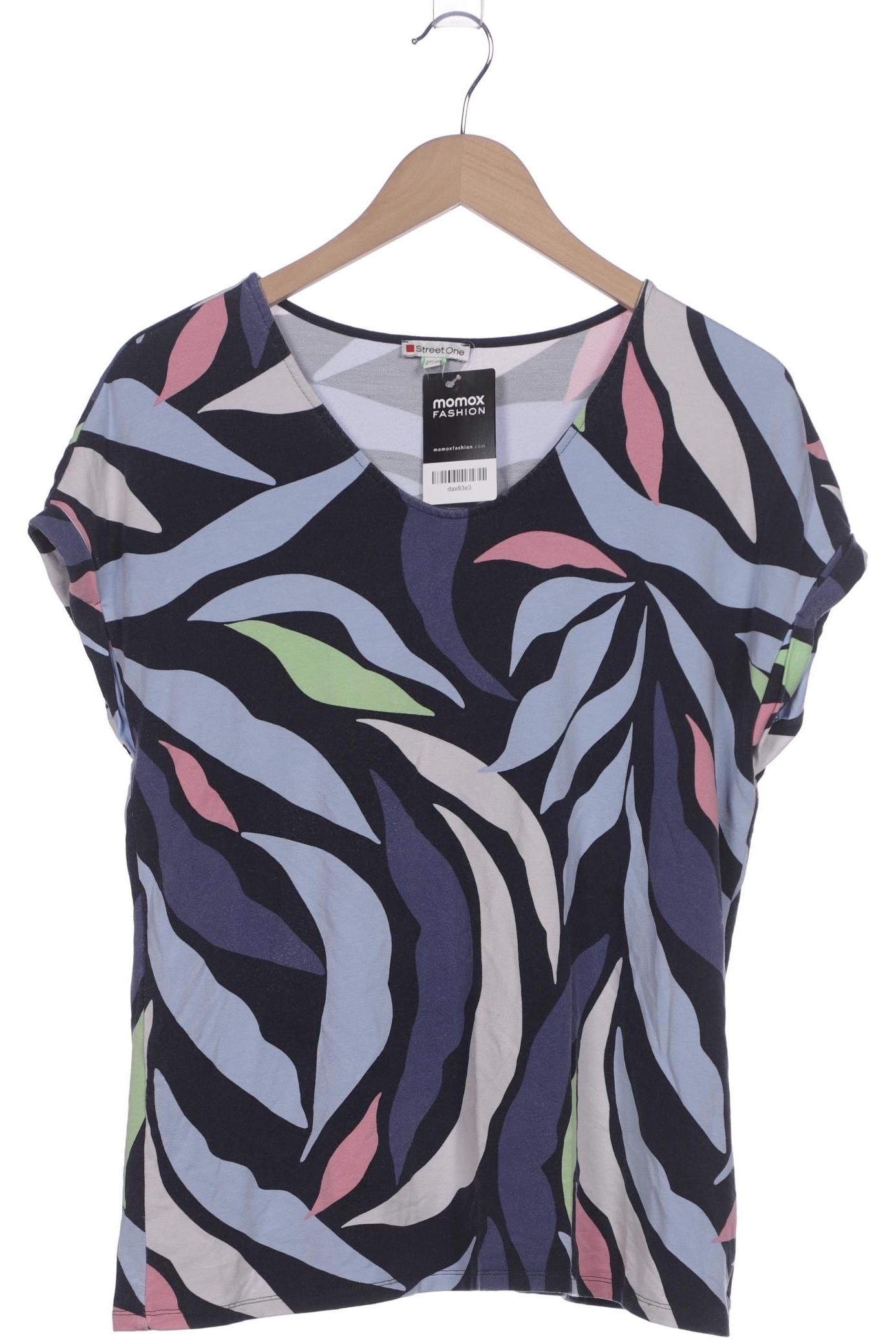 

Street One Damen T-Shirt, marineblau, Gr. 42