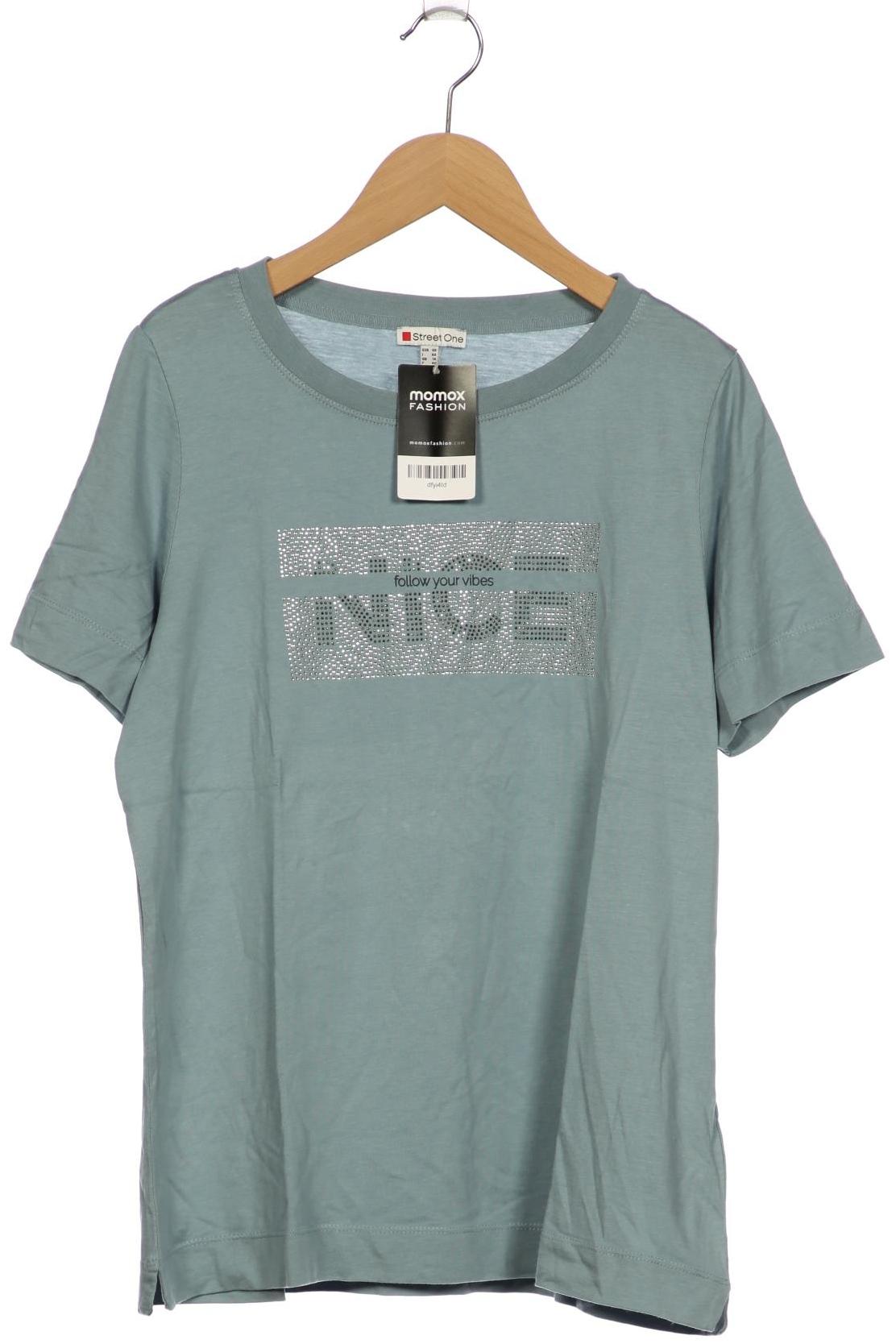 

Street One Damen T-Shirt, blau, Gr. 40