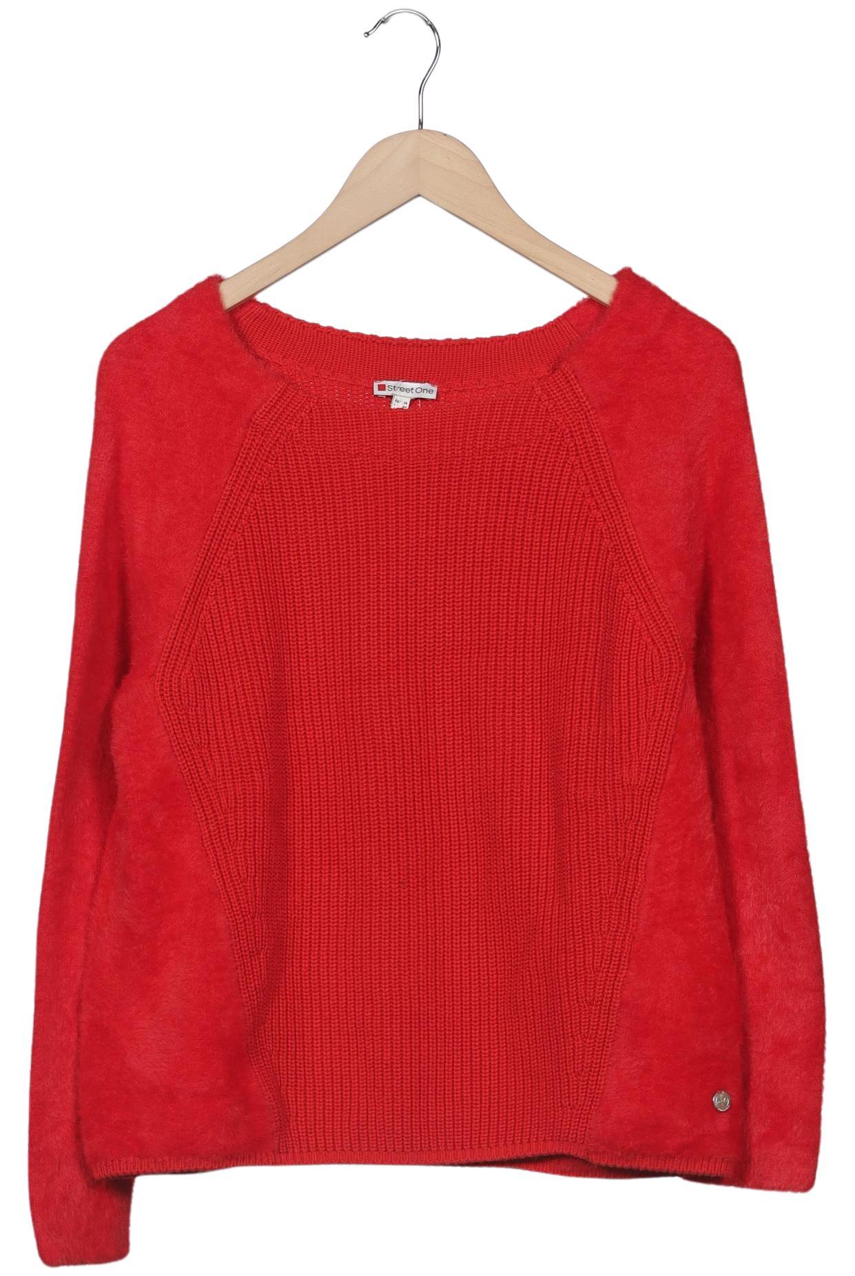 

Street One Damen Pullover, rot, Gr. 36