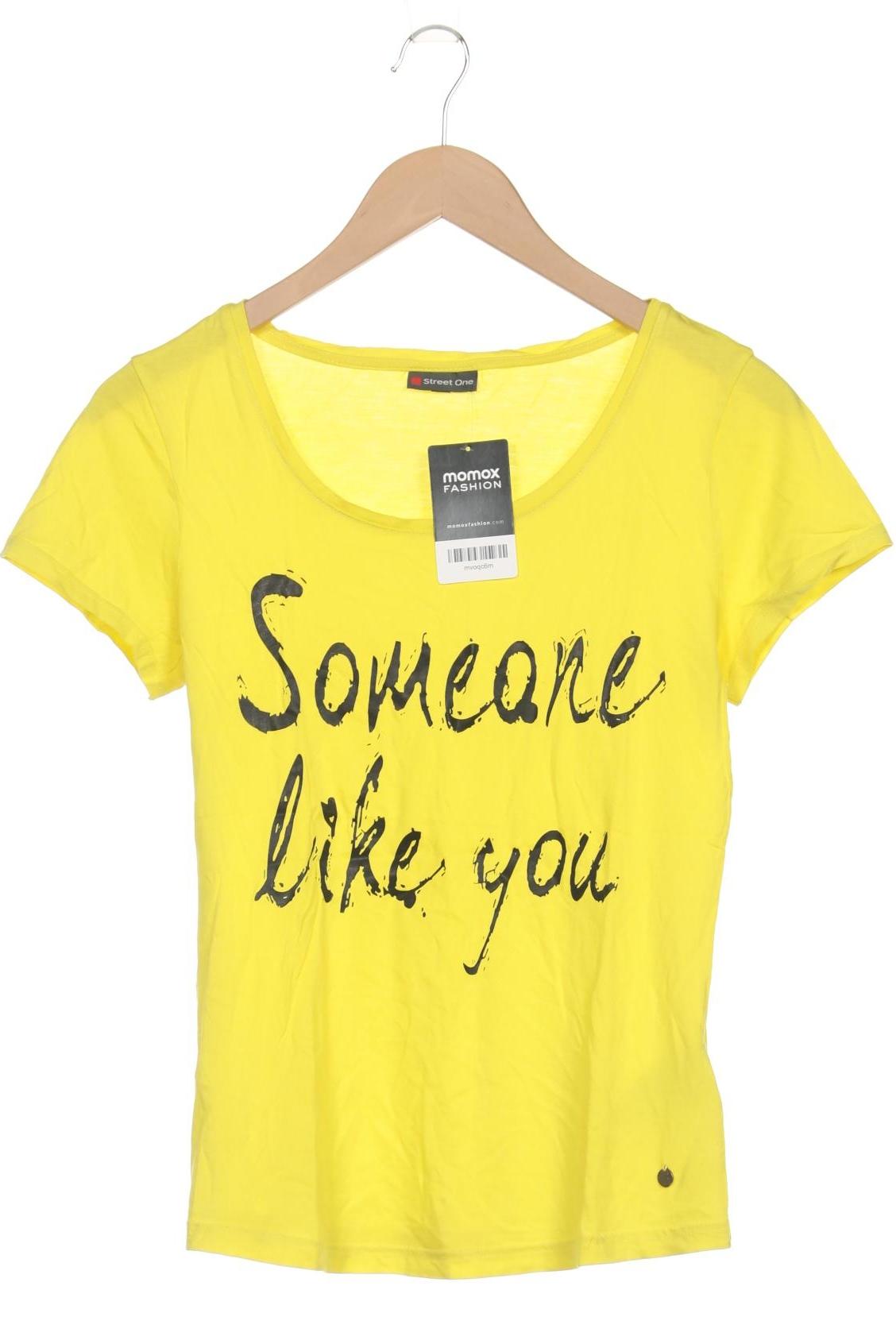 

Street One Damen T-Shirt, gelb, Gr. 36