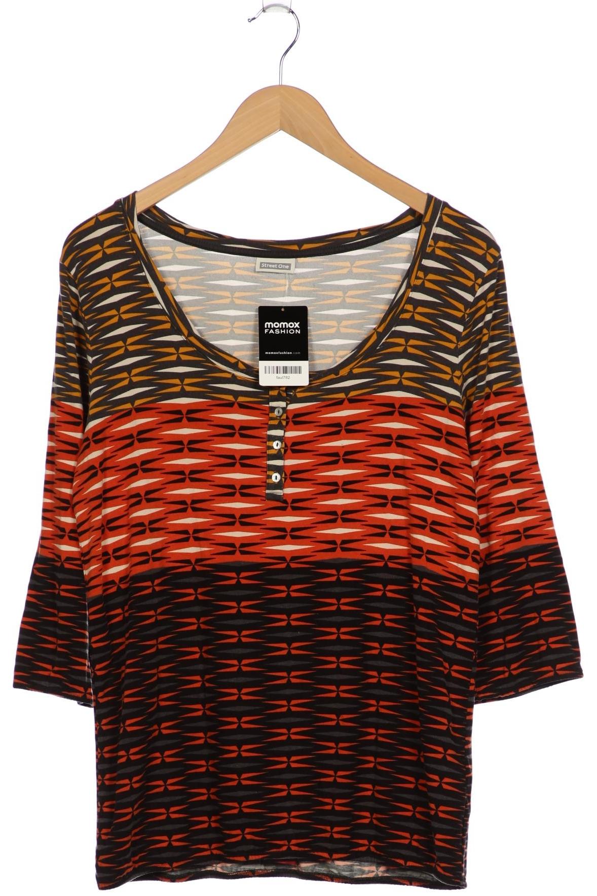 

Street One Damen Langarmshirt, orange, Gr. 42