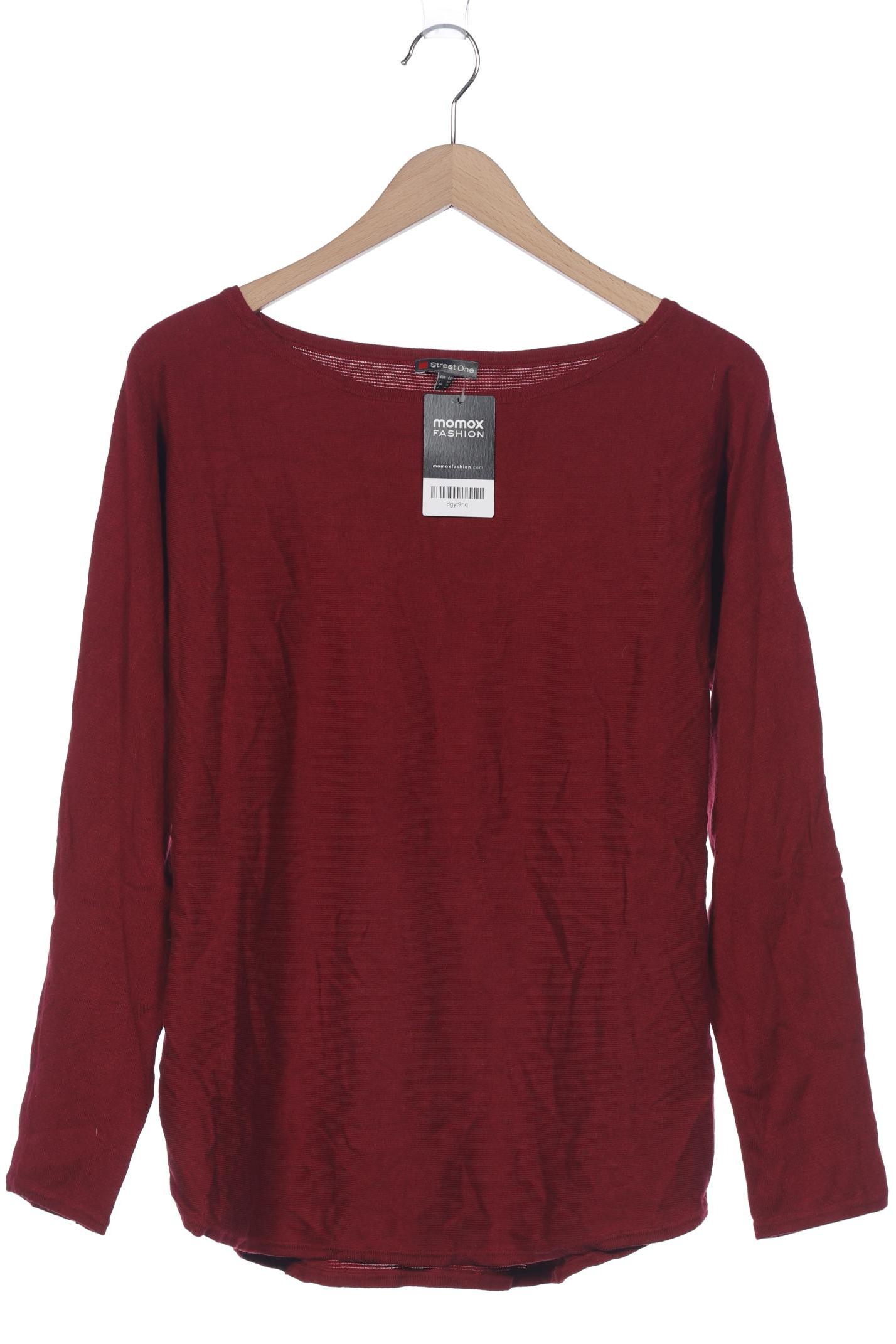

Street One Damen Pullover, bordeaux, Gr. 44