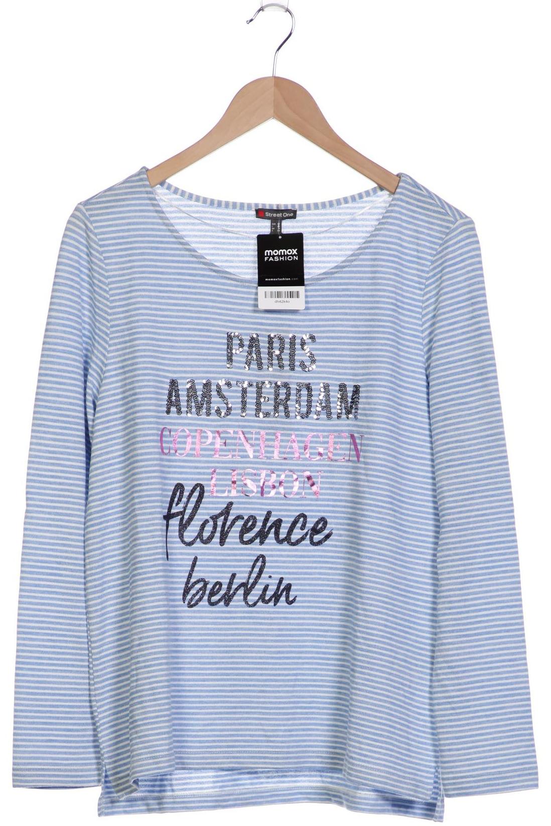 

Street One Damen Pullover, blau, Gr. 42