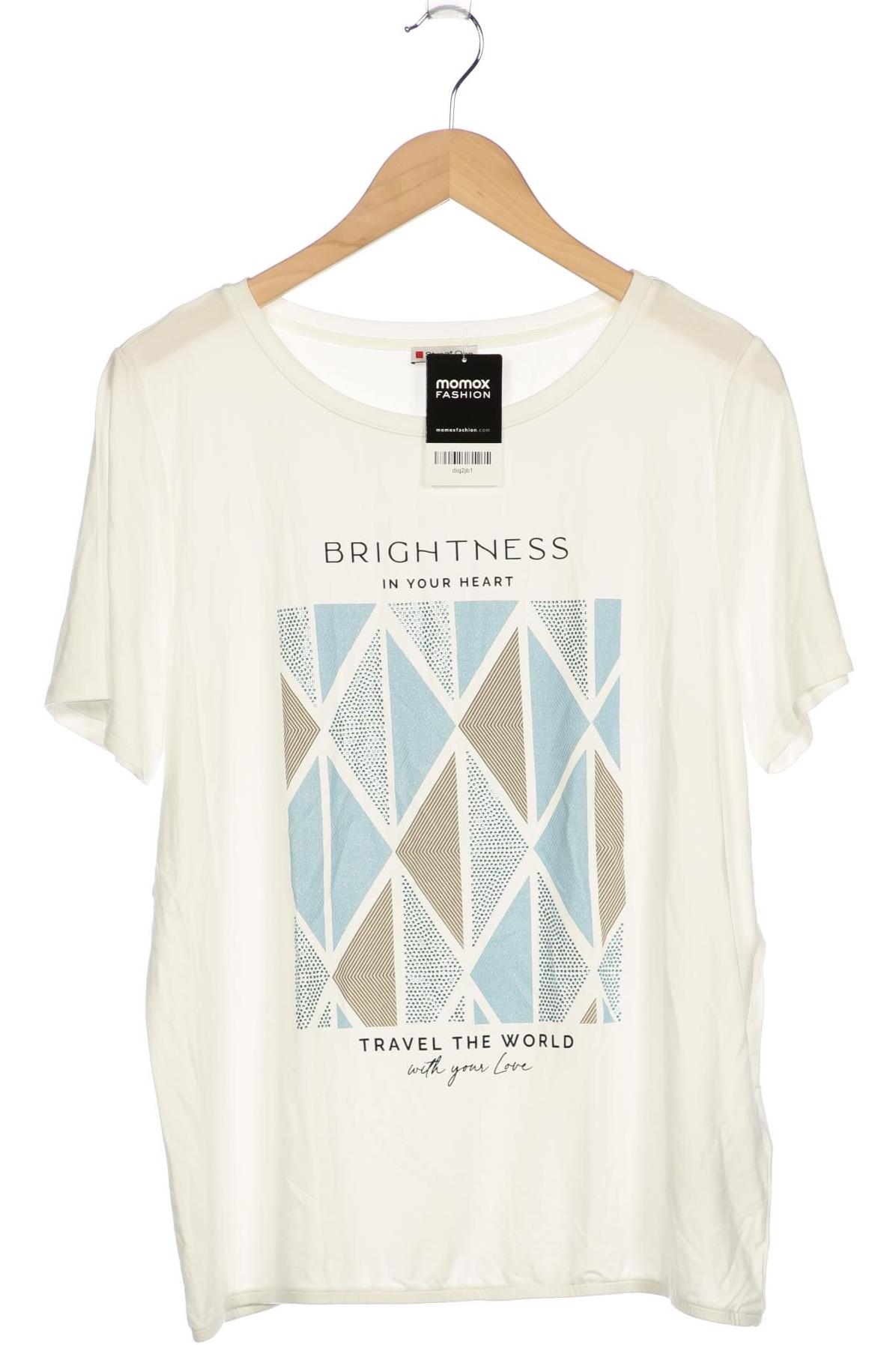 

Street One Damen T-Shirt, weiß, Gr. 42